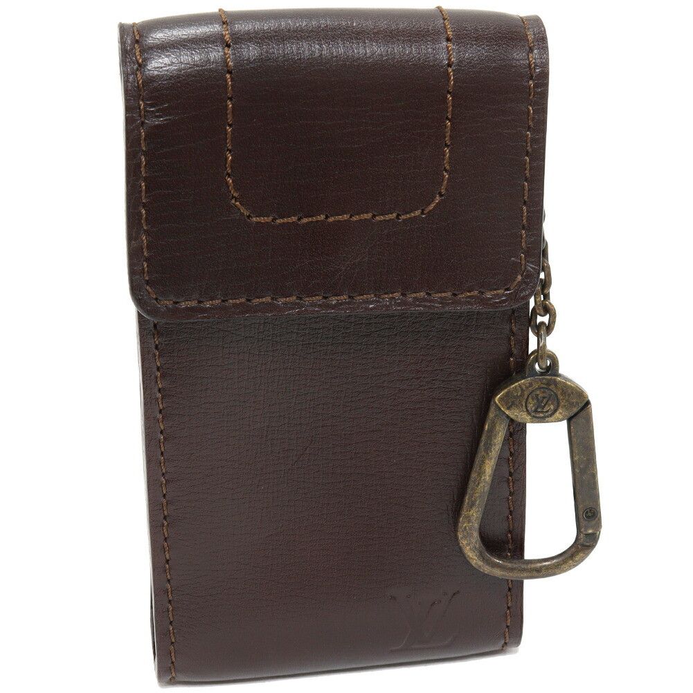 Louis Vuitton Louis Vuitton Louis Vuitton Porte-Clés Badge Yuta Key Pouch Leather Key case M92539 DUTY FREE for USA Size ONE SIZE - 1 Thumbnail