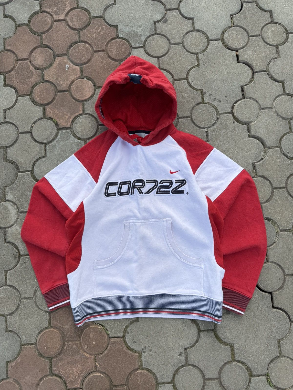 Nike Vintage Nike Cortez Spell Out Hoodie Y2K Size US S / EU 44-46 / 1 - 1 Thumbnail