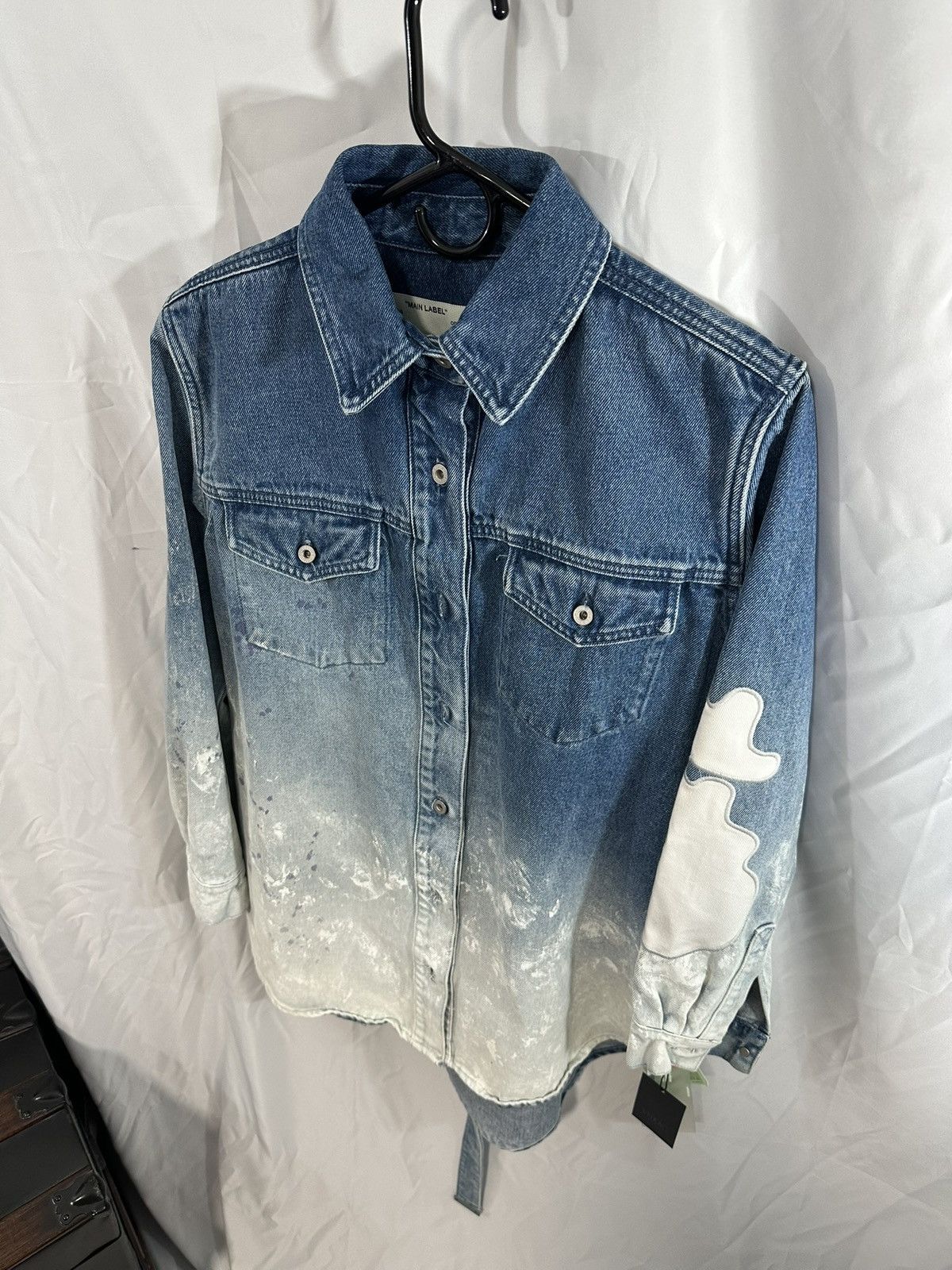 Off-White Off White Denim Shirt Size US M / EU 48-50 / 2 - 3 Thumbnail