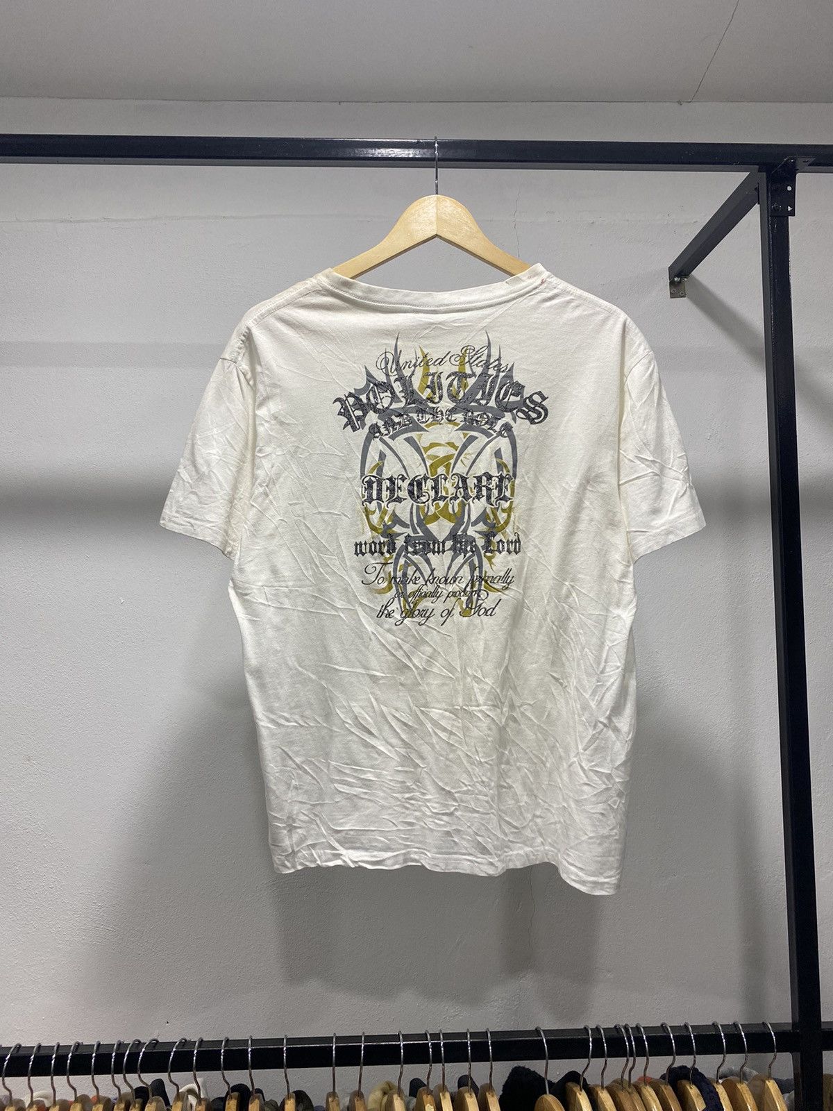 トップス LGB  BEDROCK   size3 Le Grande Bleu (L.G.B.) Bedrock x L.G.B white t-shirt