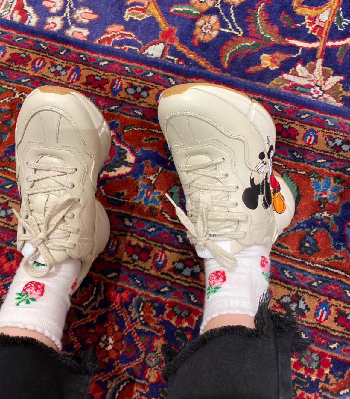 Gucci GUCCI x Disney Dad Shoe 4.5 Classic Playful & Cute Size US 4.5 / IT 34.5 - 8 Thumbnail