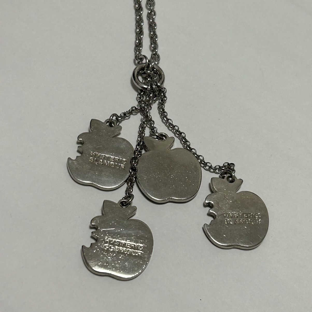Hysteric Glamour Hysteric Glamour Skull Apple Charm Necklace