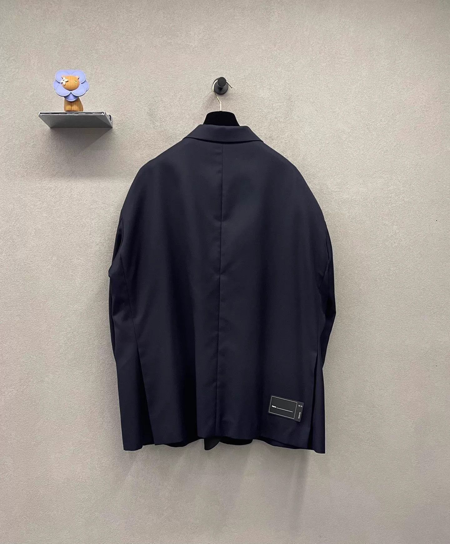 WE11DONE Welldone Navy Blue V-neck Blazer S Size US S / EU 44-46 / 1 - 2 Thumbnail