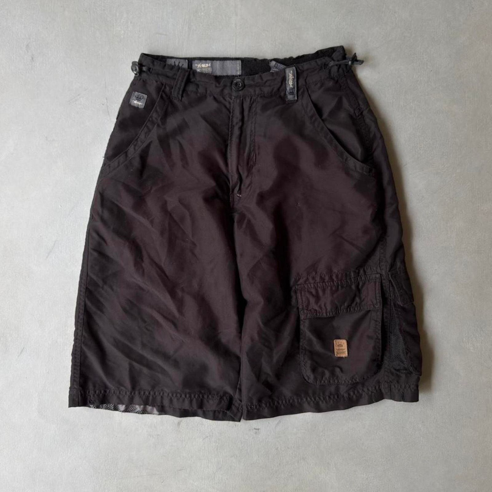JNCO Vintage JNCO Nylon Cargo Shorts Baggy Wide Leg Skater Y2K Size US 30 / EU 46 - 3 Thumbnail