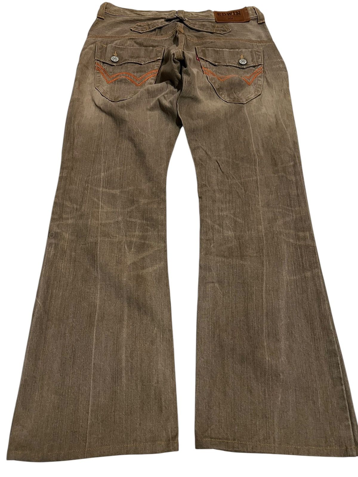 Edwin FLARE 90s EDWIN EXCLUSIVE VINTAGE XV CLAW JEAN Size US 33 - 2 Thumbnail