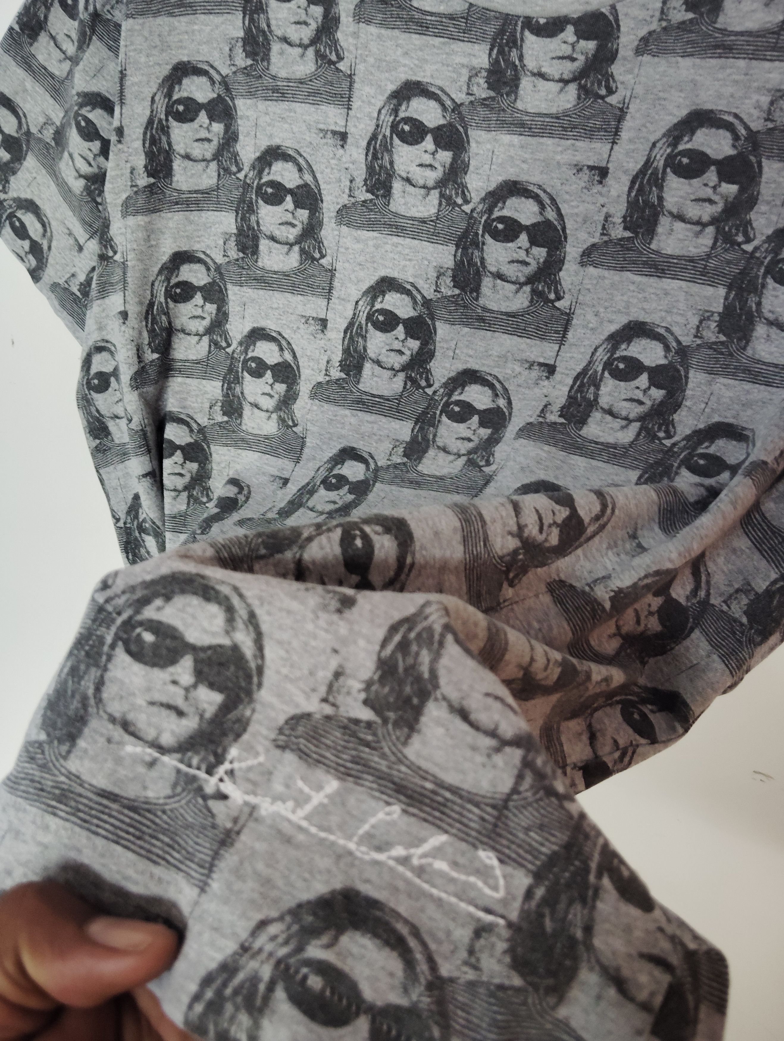Uniqlo Full Print Kurt Cobain MugShot Size US L / EU 52-54 / 3 - 2 Thumbnail