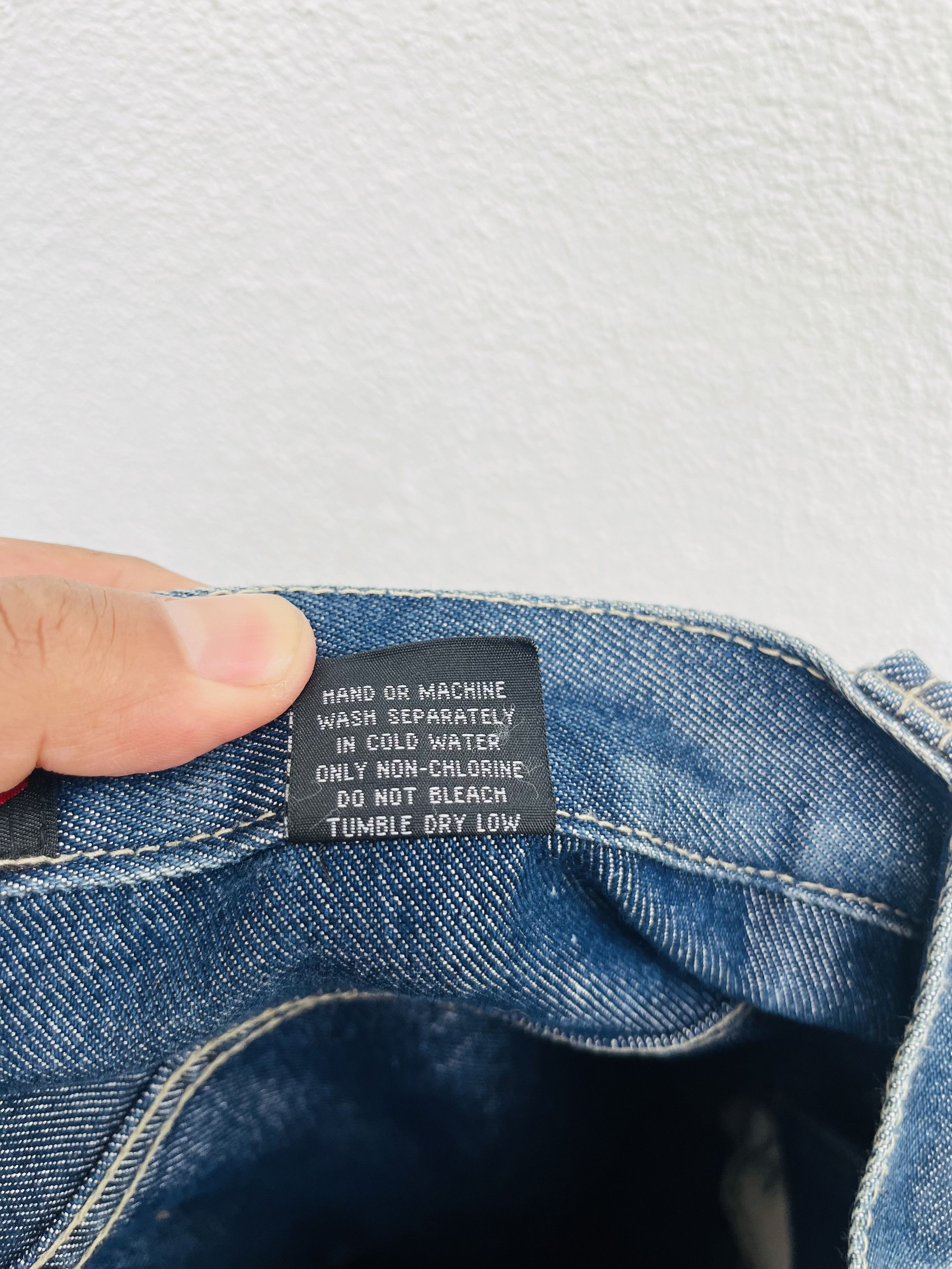 Japanese Brand Vintage Johnny Blaze Hip Hop Streetwear Fashion Style Size US 36 / EU 52 - 16 Thumbnail