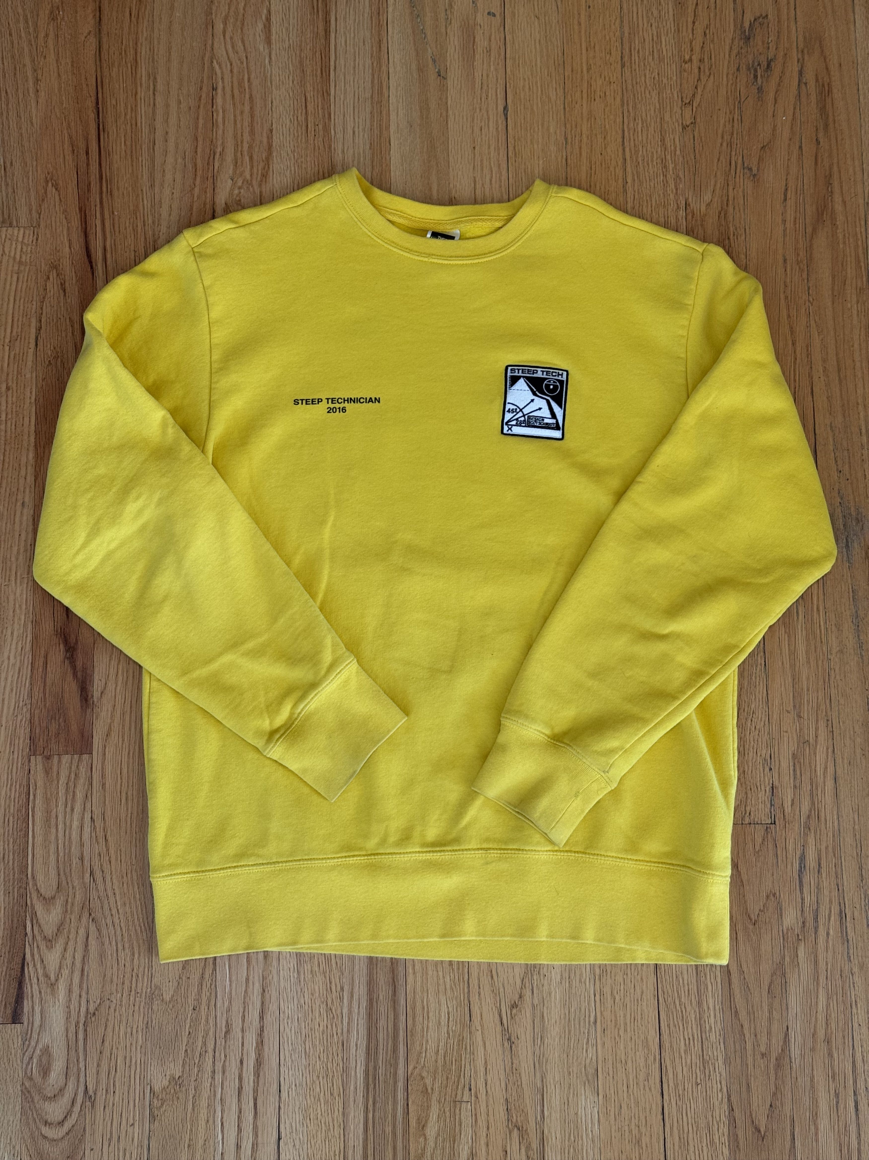 Supreme × The North Face Supreme x The North Face Steep Tech Crewneck TNF L Size US L / EU 52-54 / 3 - 3 Thumbnail