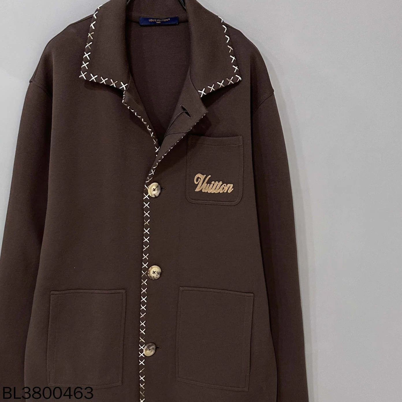Louis Vuitton Tyler Collaboration New Brown Embroidered LV/Louis Vuitton Size US XL / EU 56 / 4 - 2 Thumbnail