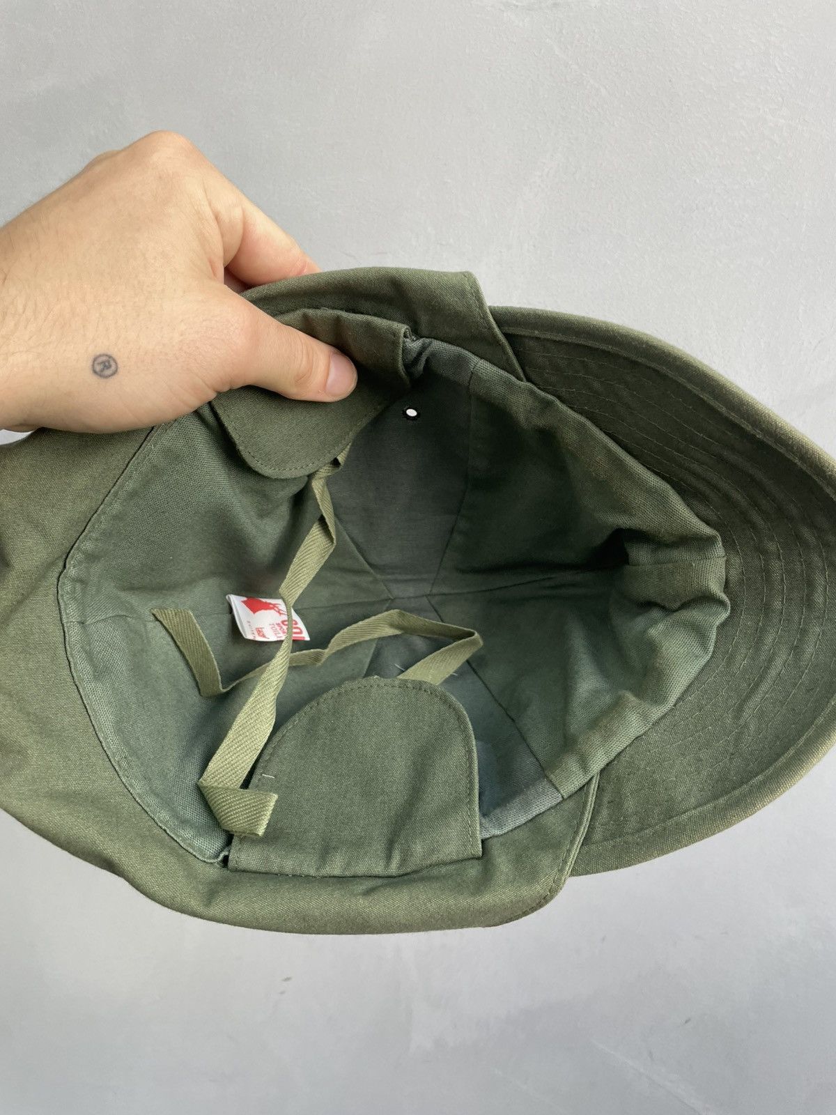 Japanese Brand Vintage rare Japanese military army Rick owens style hat cap Size ONE SIZE - 8 Thumbnail