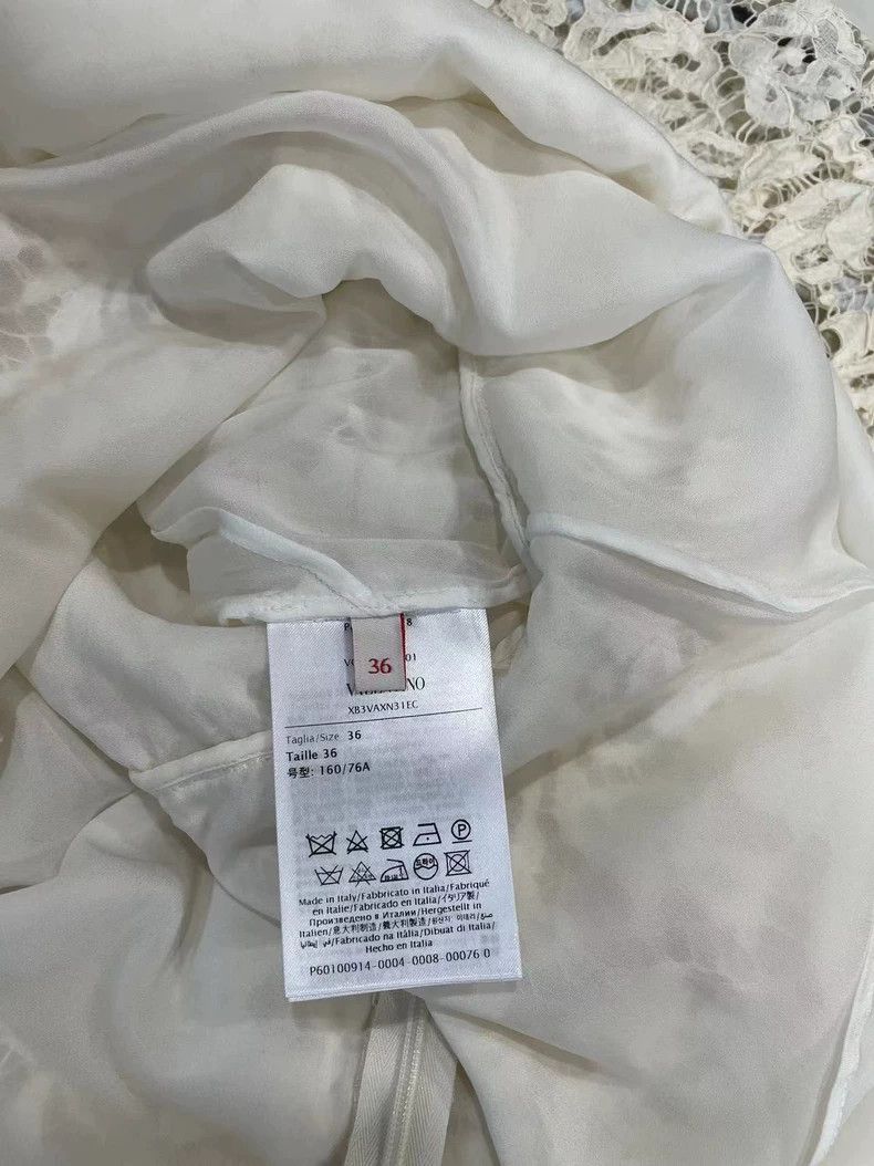 Valentino Valentino White lace dress Size XS / US 0-2 / IT 36-38 - 3 Thumbnail