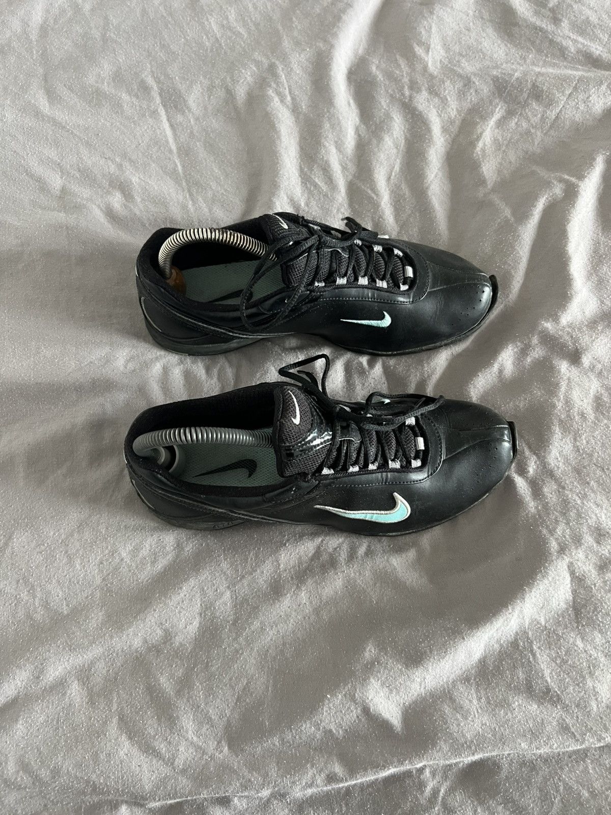 Nike Y2k Nike Leather Low Sneakers Vintage 38.5 Size US 8.5 / IT 38.5 - 6 Thumbnail