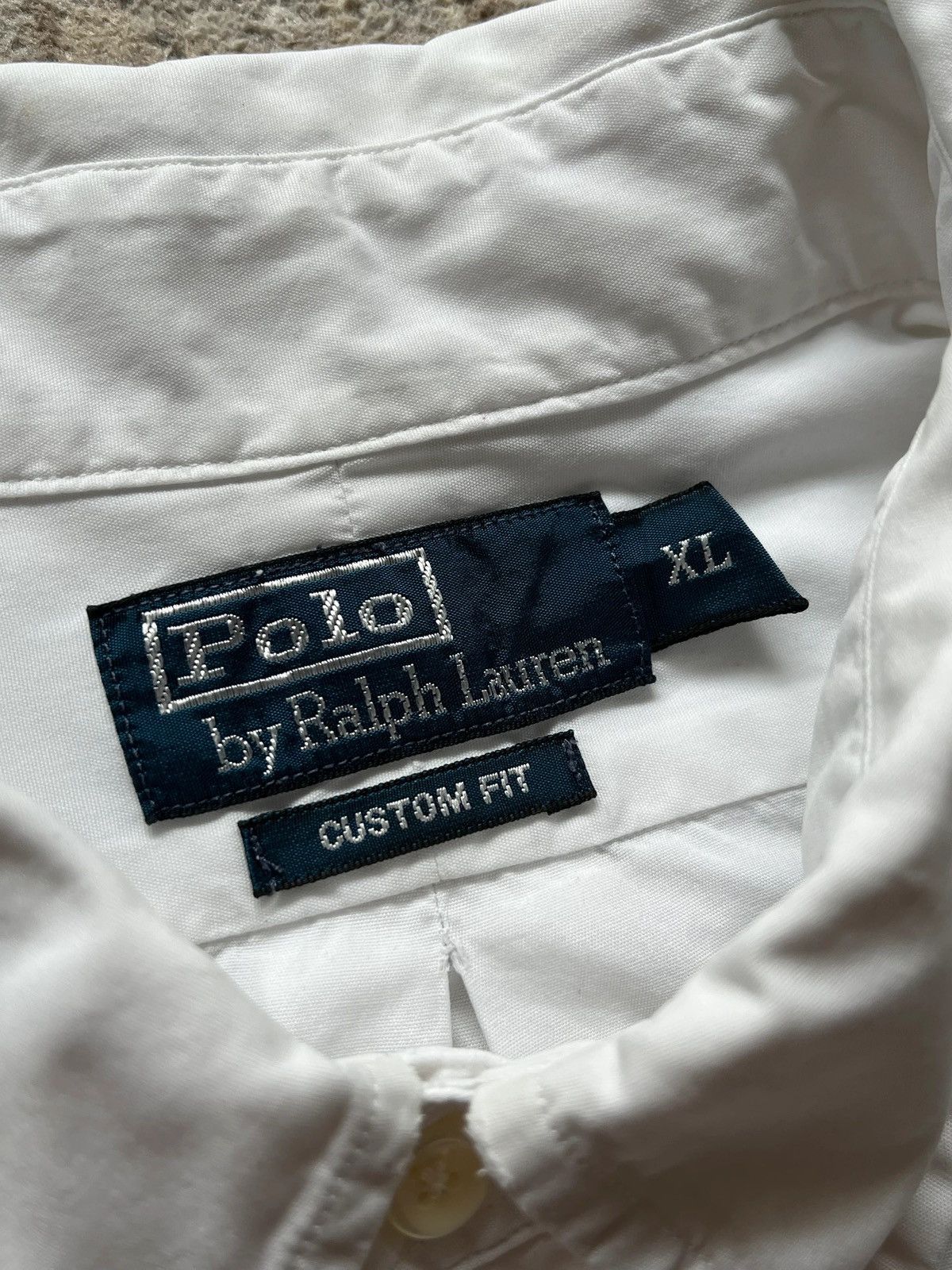Polo Ralph Lauren Polo Ralph Lauren Small Pony Sz XL White Shirt Size US XL / EU 56 / 4 - 6 Thumbnail