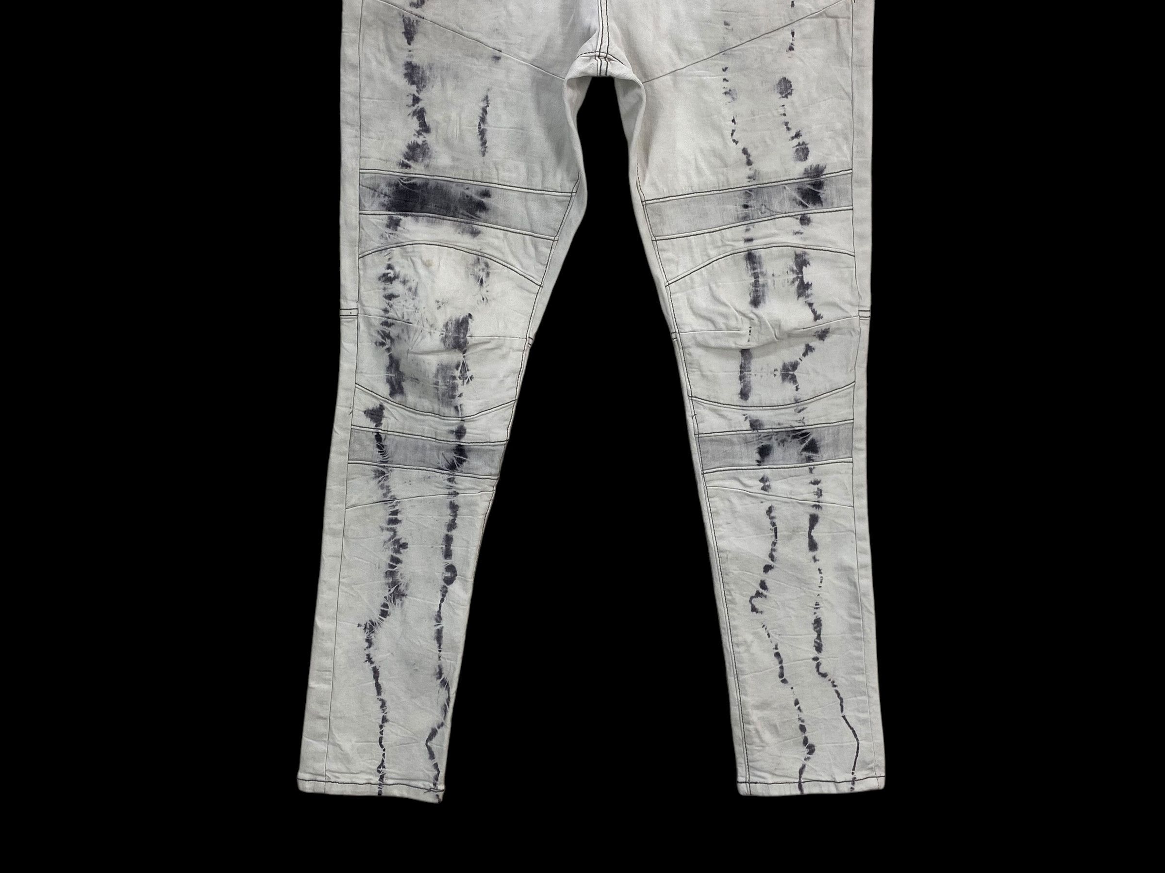 Japanese Brand District Acid Wash Jeans Size US 34 / EU 50 - 4 Thumbnail