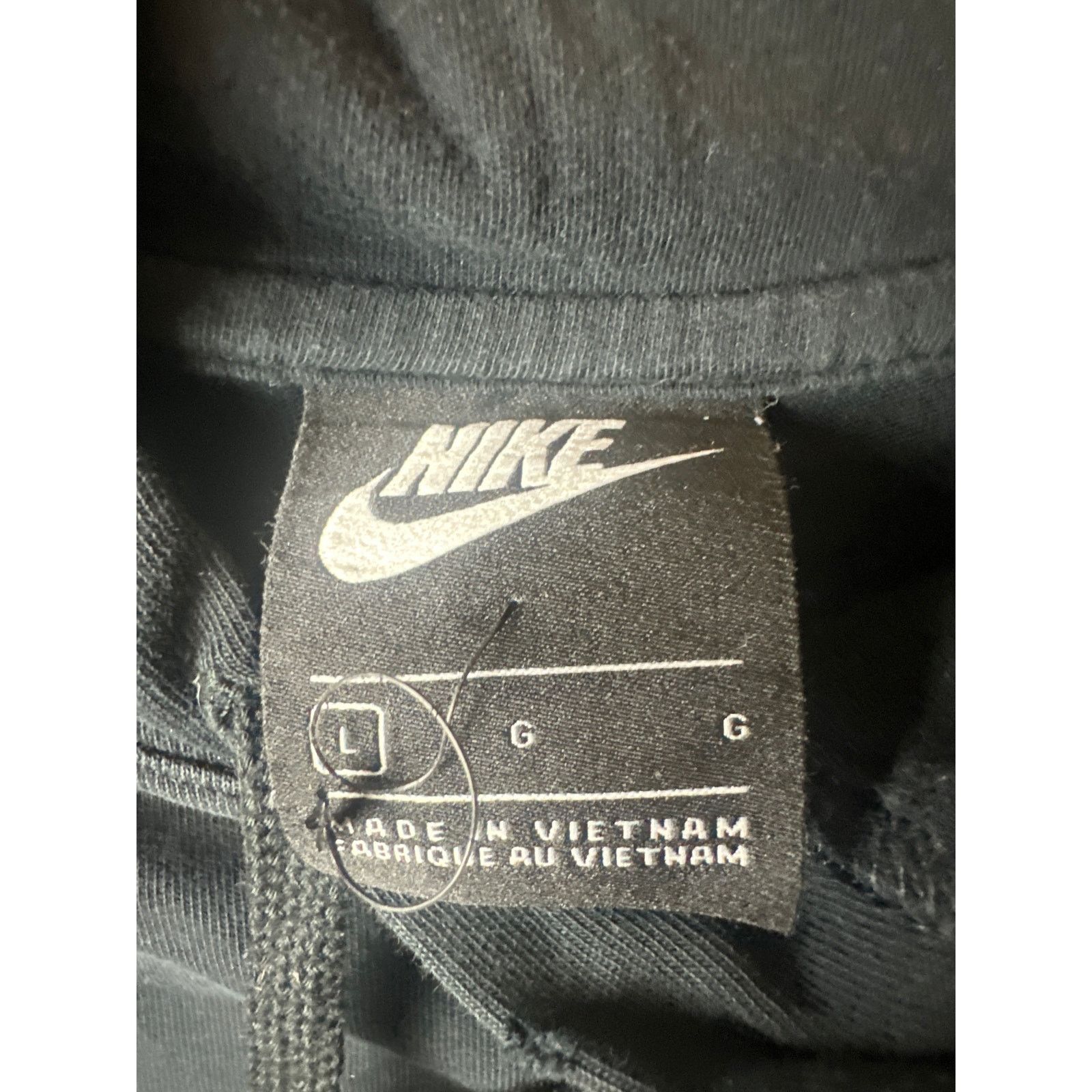 Nike Nike Sportswear Jersey Shirt Mens Black Large Hooded Size ONE SIZE - 6 Thumbnail