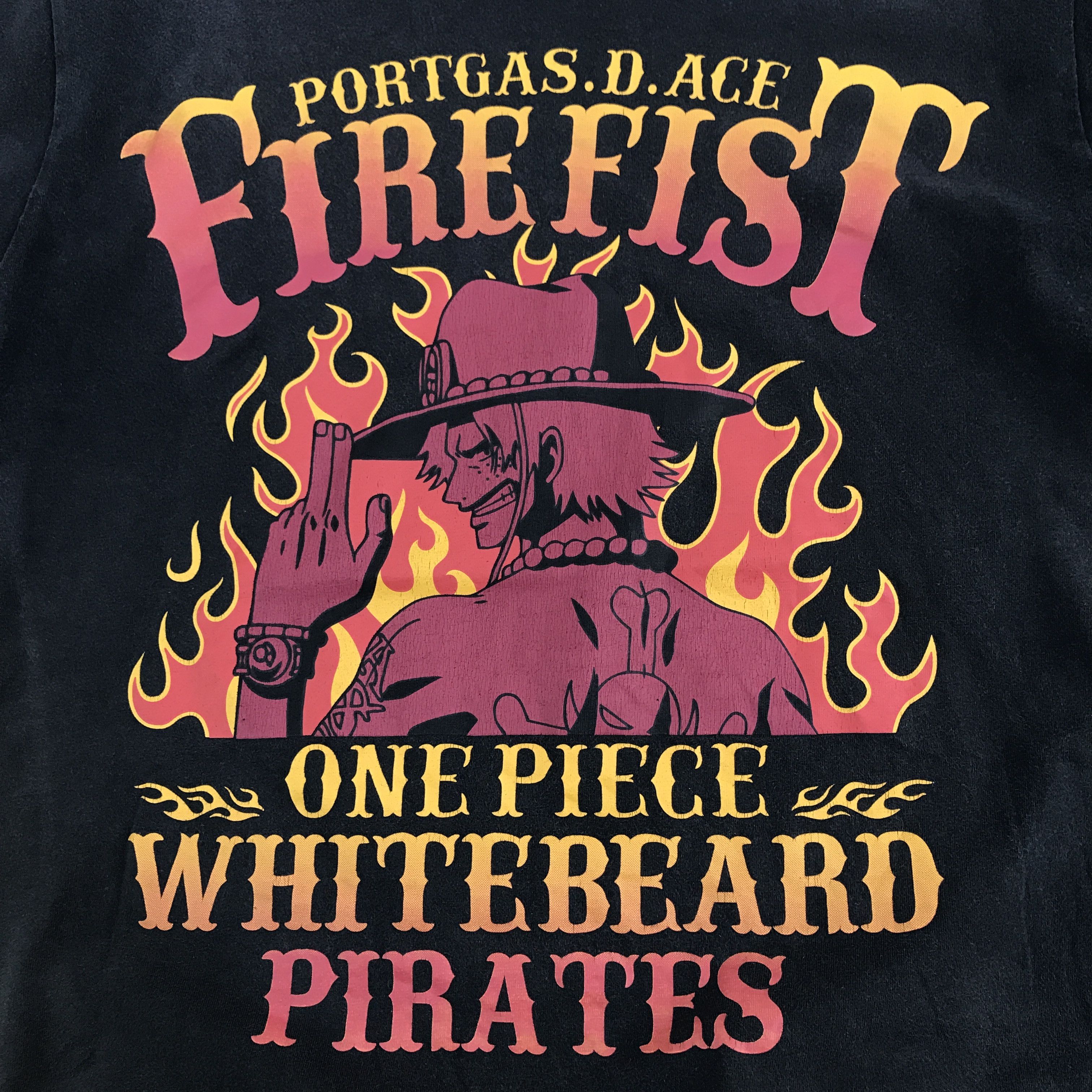 One Piece portgas D.ace one piece t-shirt K117B12 Size US M / EU 48-50 / 2 - 7 Thumbnail