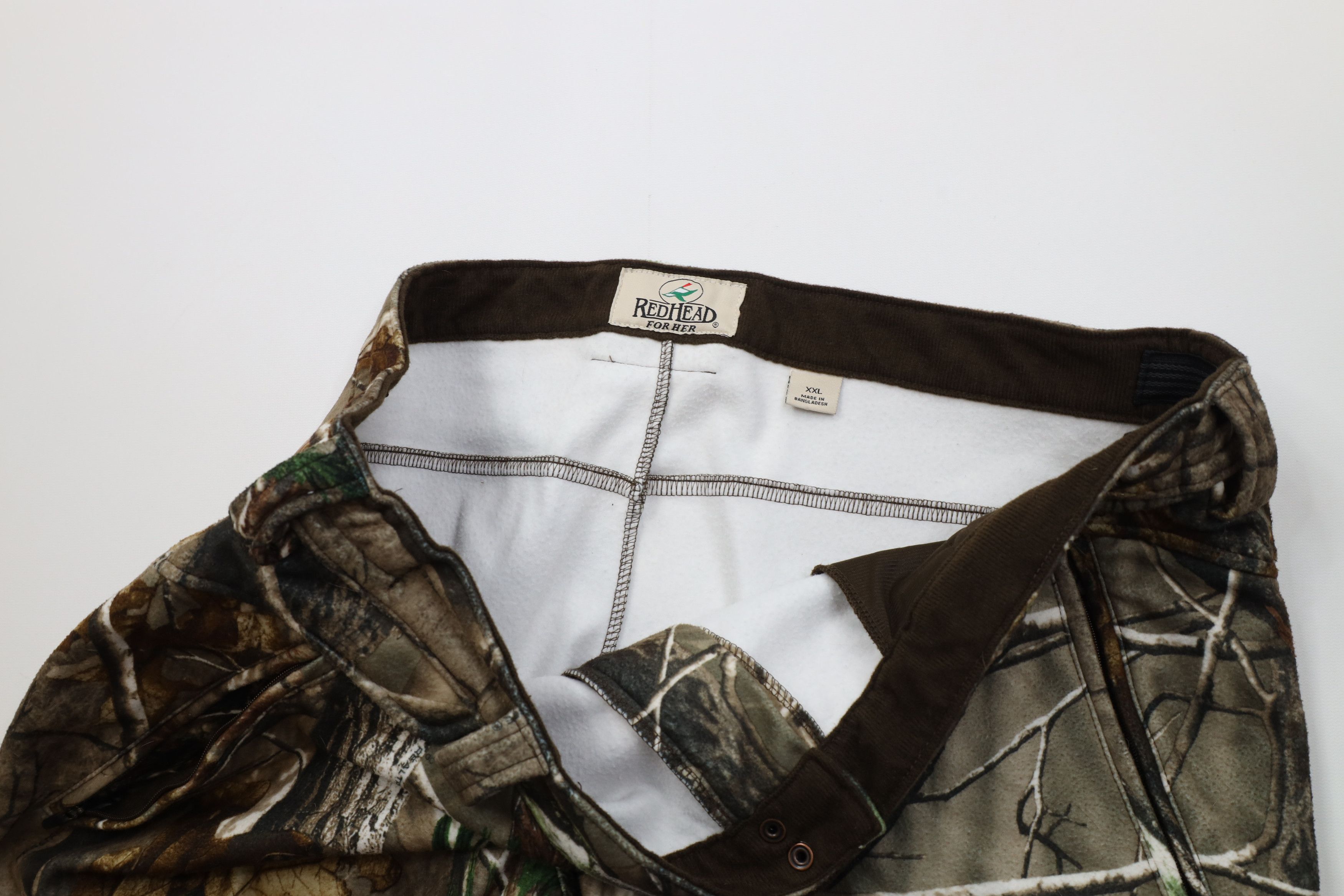Vintage Vintage Y2K Heavyweight Camouflage Chamois Wide Leg Pants Size 30" / US 8 / IT 44 - 10 Thumbnail