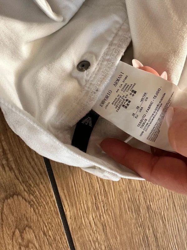 Emporio Armani Emporio armani shorts 29 white Size 29" - 10 Thumbnail