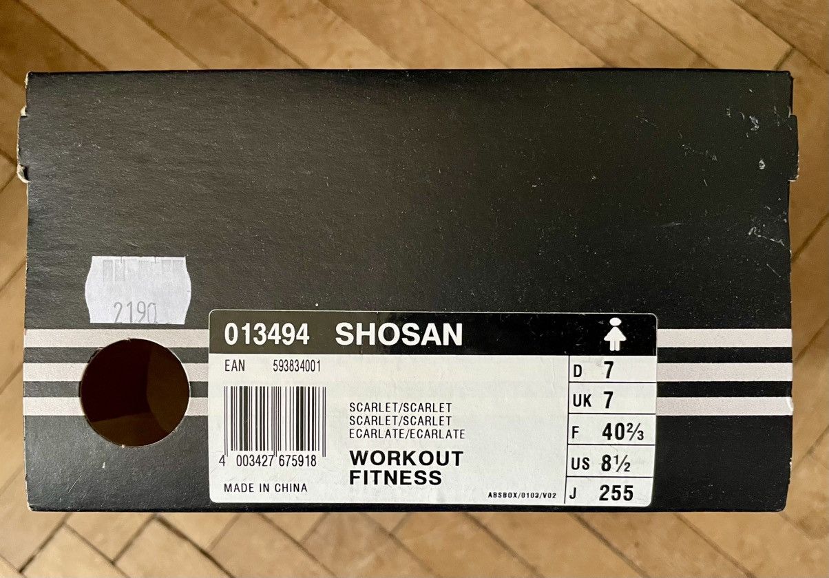 Adidas Adidas Shosan vintage unique sneakers 40 1/3 Size US 9.5 / IT 39.5 - 10 Thumbnail