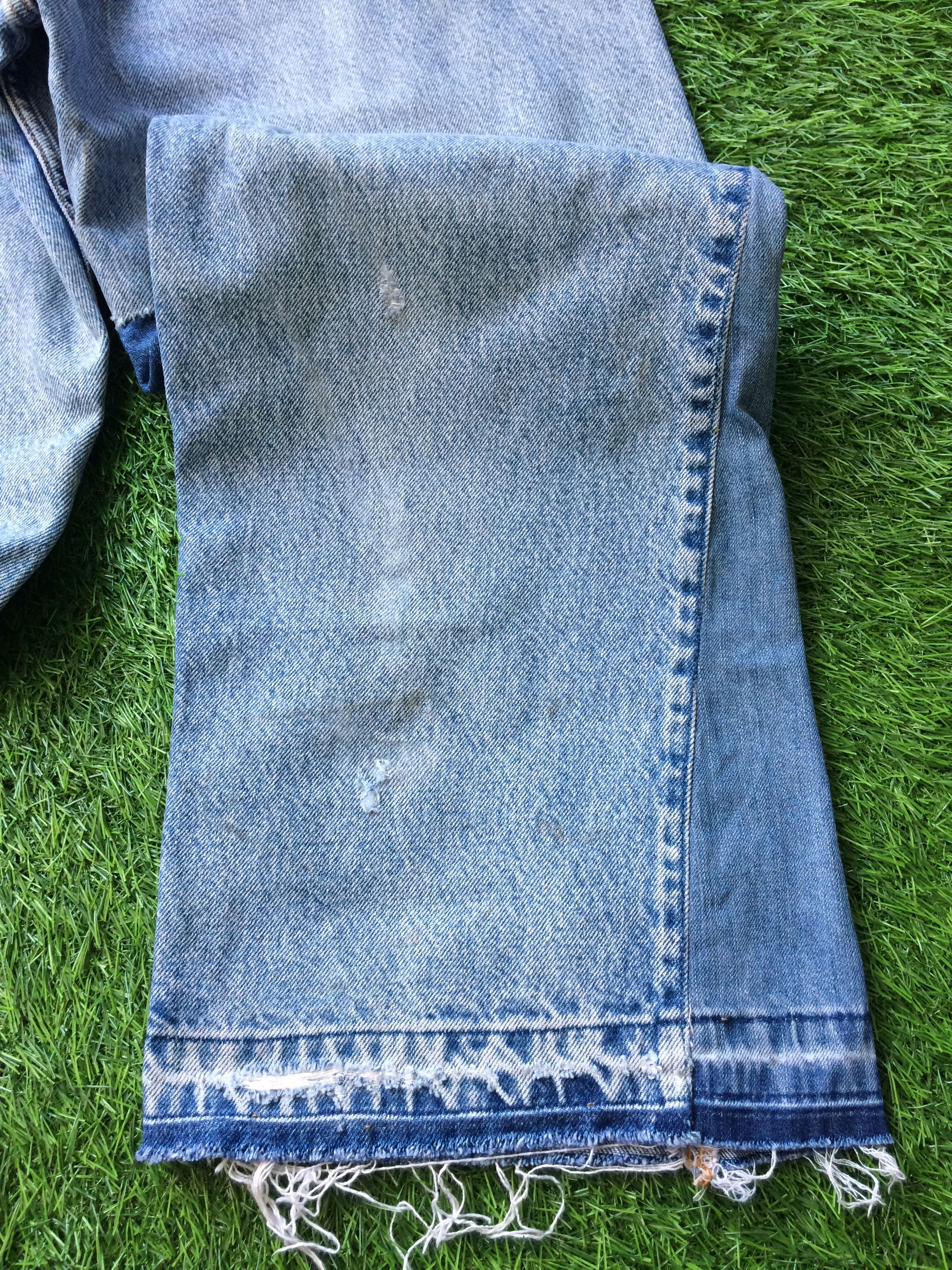 Jean Hippie Flare Los Angeles Patch Light Wash Levis #D-806 Size US 36 / EU 52 - 9 Thumbnail
