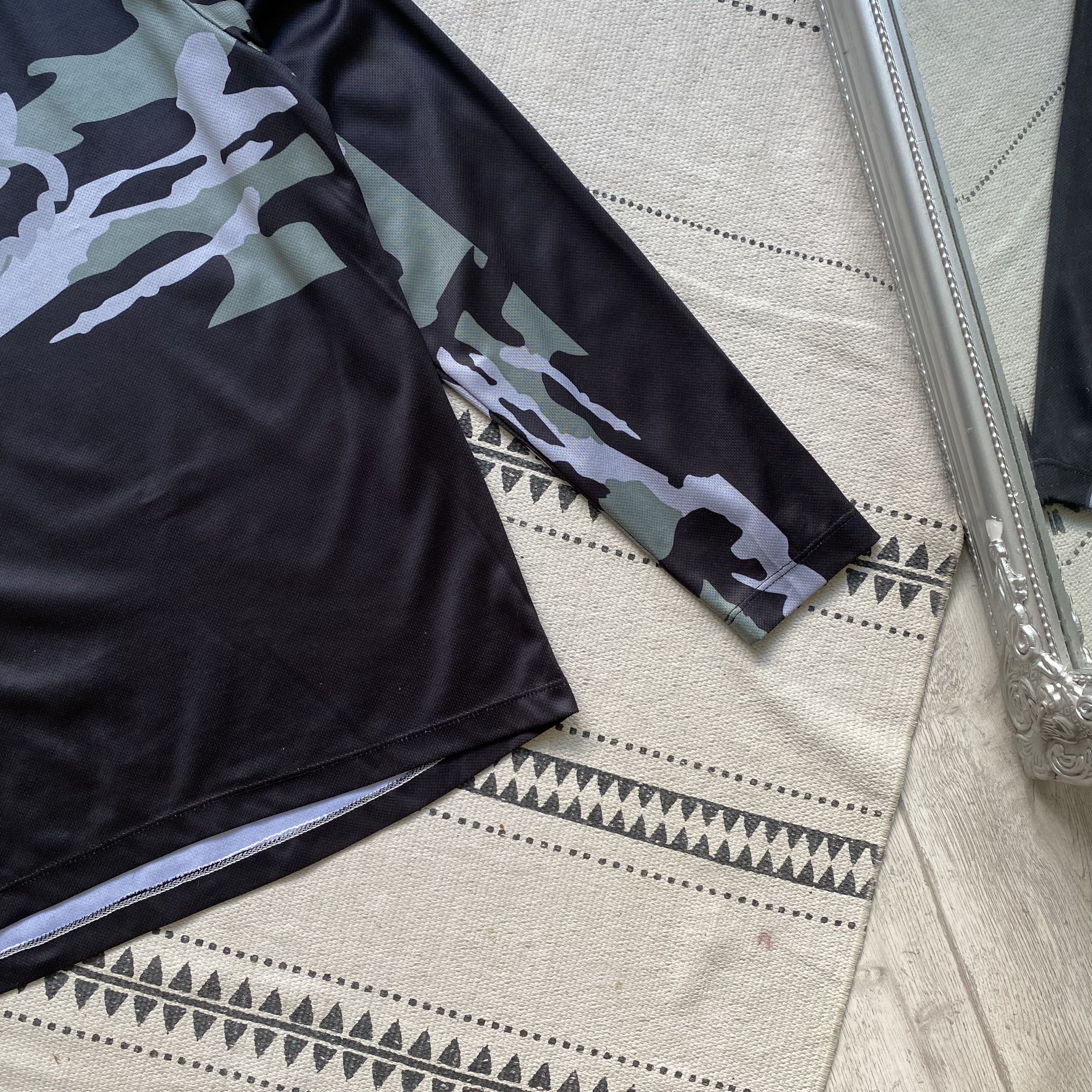 Fox Racing 🦊 Fox Racing jersey longsleeve Y2K camouflage logo Size US M / EU 48-50 / 2 - 4 Thumbnail