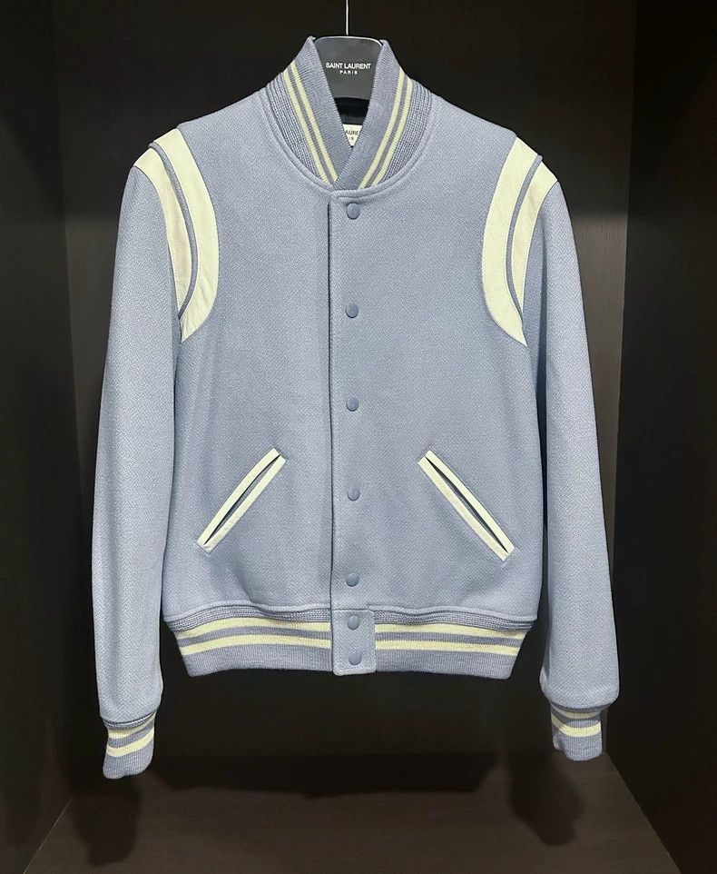 Yves Saint Laurent Saint LaruentClassic Blue Teddy jacket 2502-Nextarrow Size US S / EU 44-46 / 1 - 1 Thumbnail