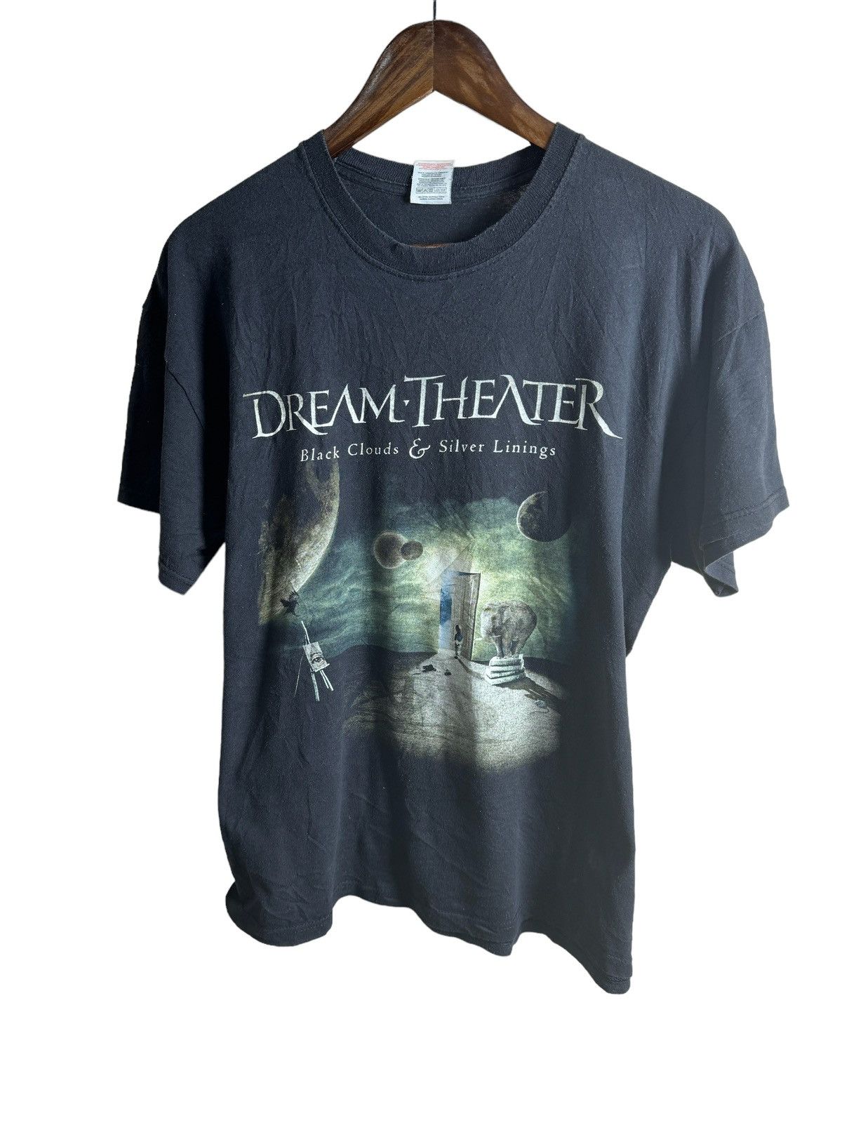 image of Band Tees x Screen Stars Vintage Dream Theater Screen Star Nice Design in Black, Men's (Size Small)