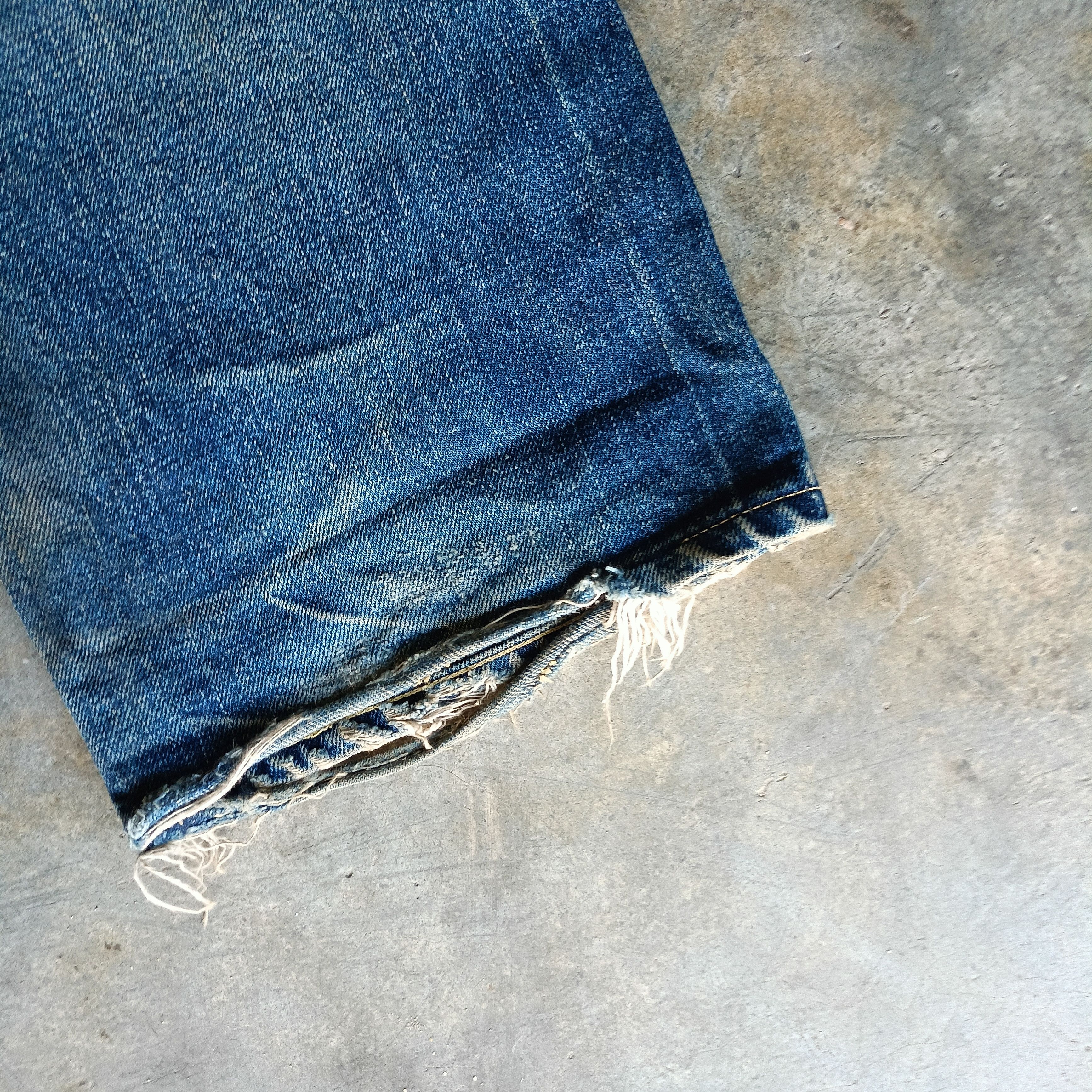 Japanese Brand Distressed Denim Sugar Cane Size US 32 / EU 48 - 15 Thumbnail