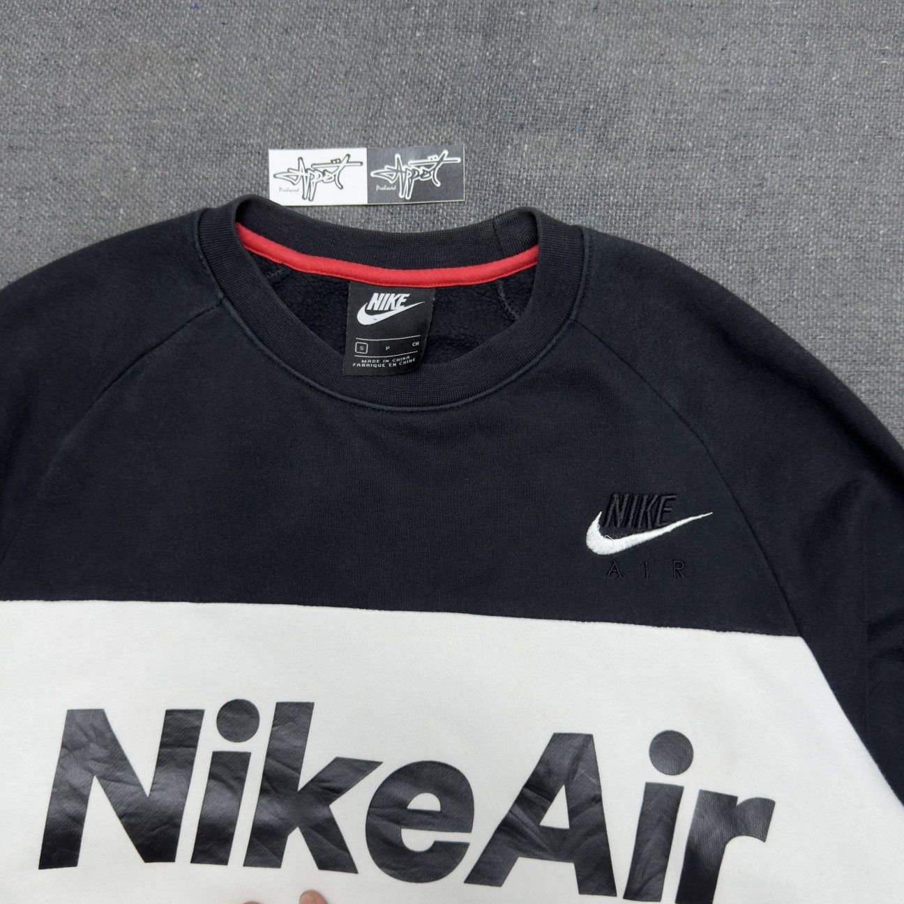 Nike Sweatshirt crewneck Nike Air color block Size US M / EU 48-50 / 2 - 4 Thumbnail