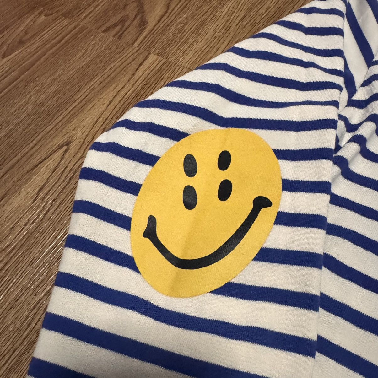Kapital KAPITAL border Smile Long Sleeve Tee 🙃 Size US M / EU 48-50 / 2 - 3 Thumbnail