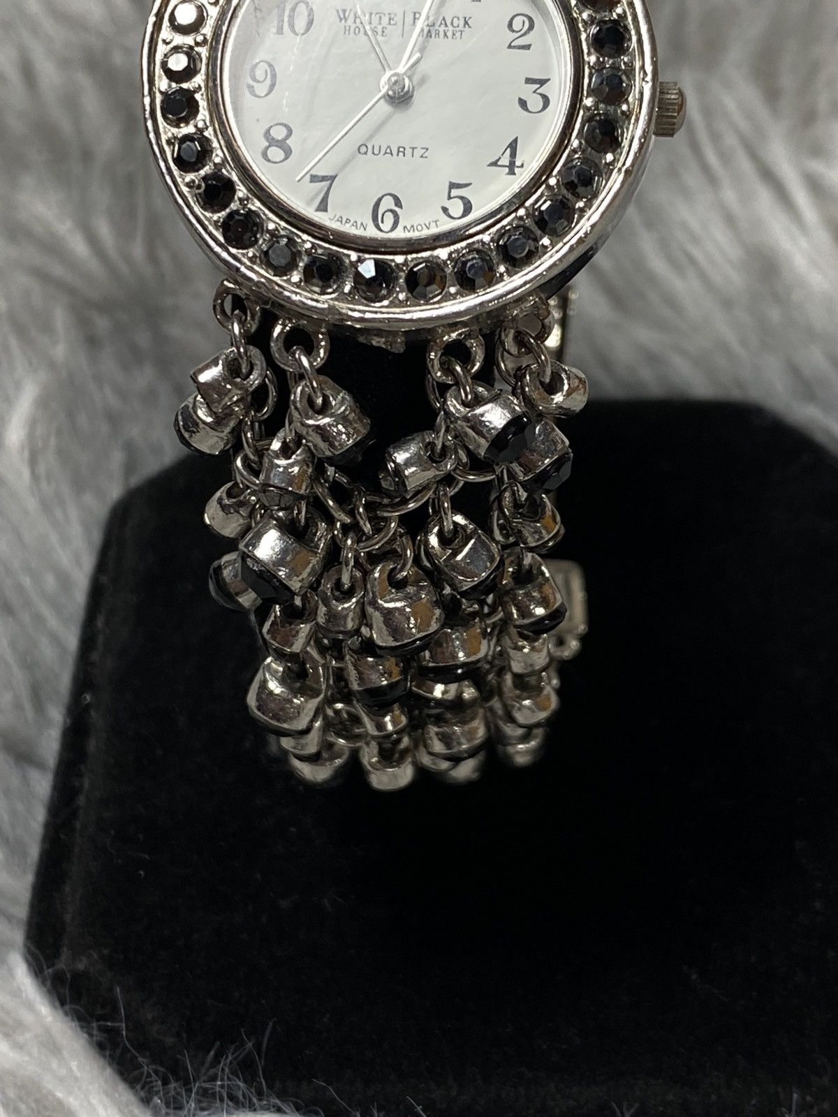 Japanese Brand × Jewelry × Vintage White Black House Market Bracelet Watch Japanese Brand Size ONE SIZE - 3 Thumbnail