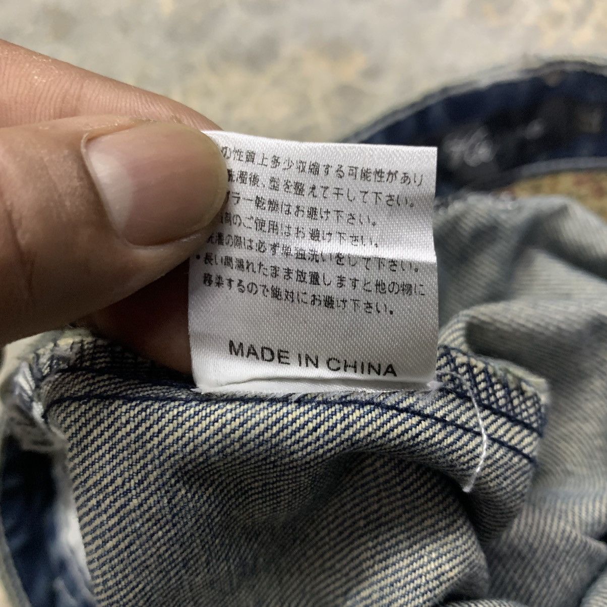 Japanese Brand × Vintage Flare KARI JYUA JEAN Clawmark Distressed Fade Jean Size US 31 - 14 Thumbnail