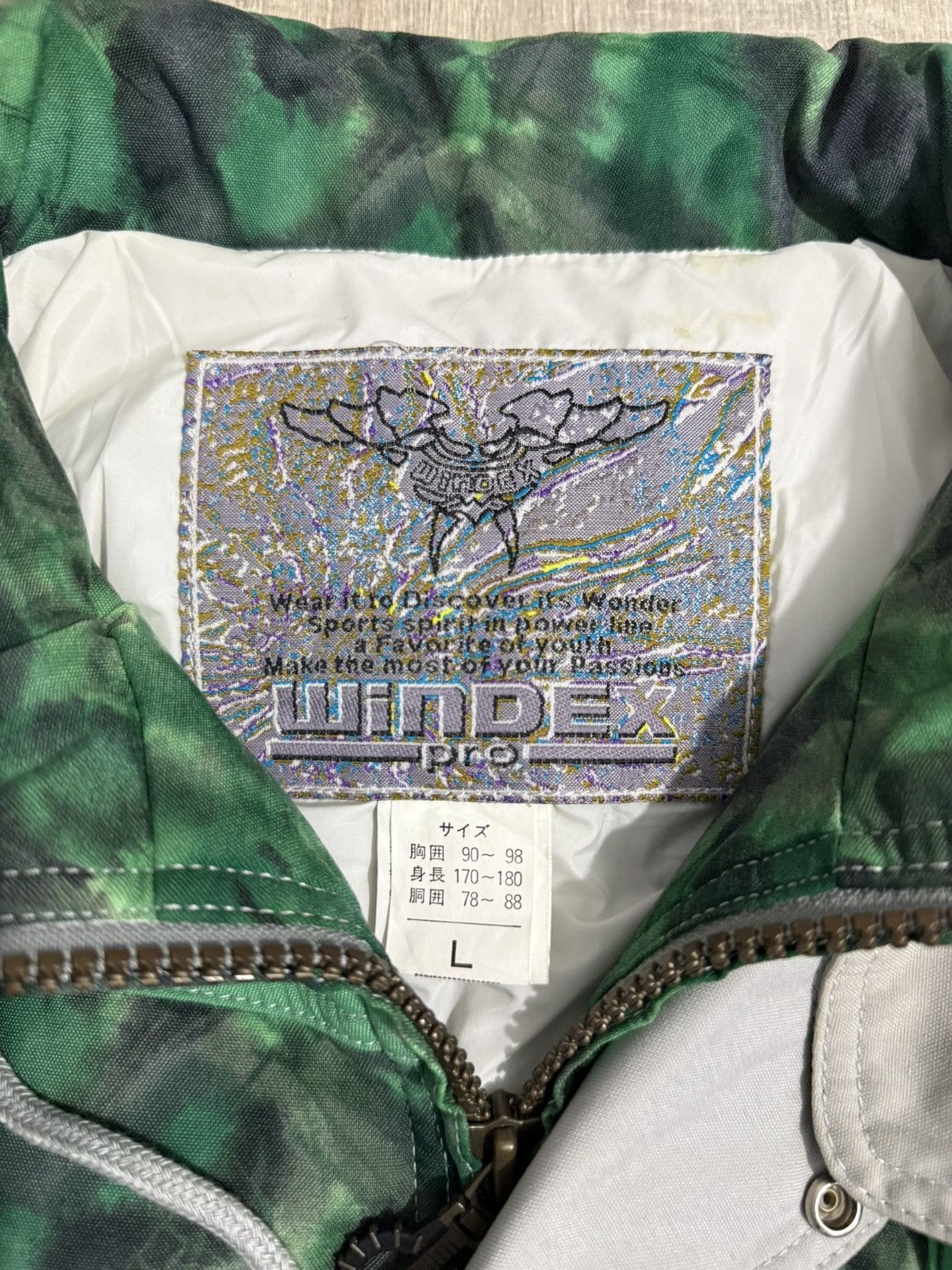 Vintage Vintage windex pro retro ski jacket Size US L / EU 52-54 / 3 - 5 Thumbnail