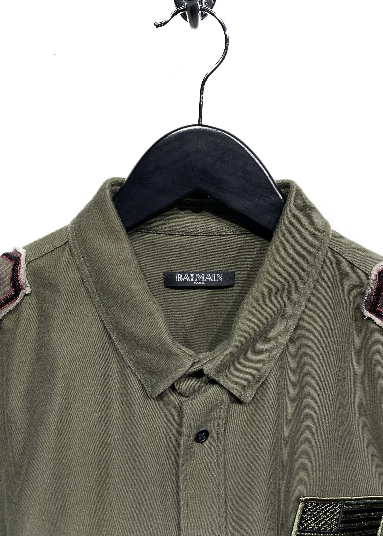 Balmain Balmain Army Thick Shirt Size US L / EU 52-54 / 3 - 3 Thumbnail