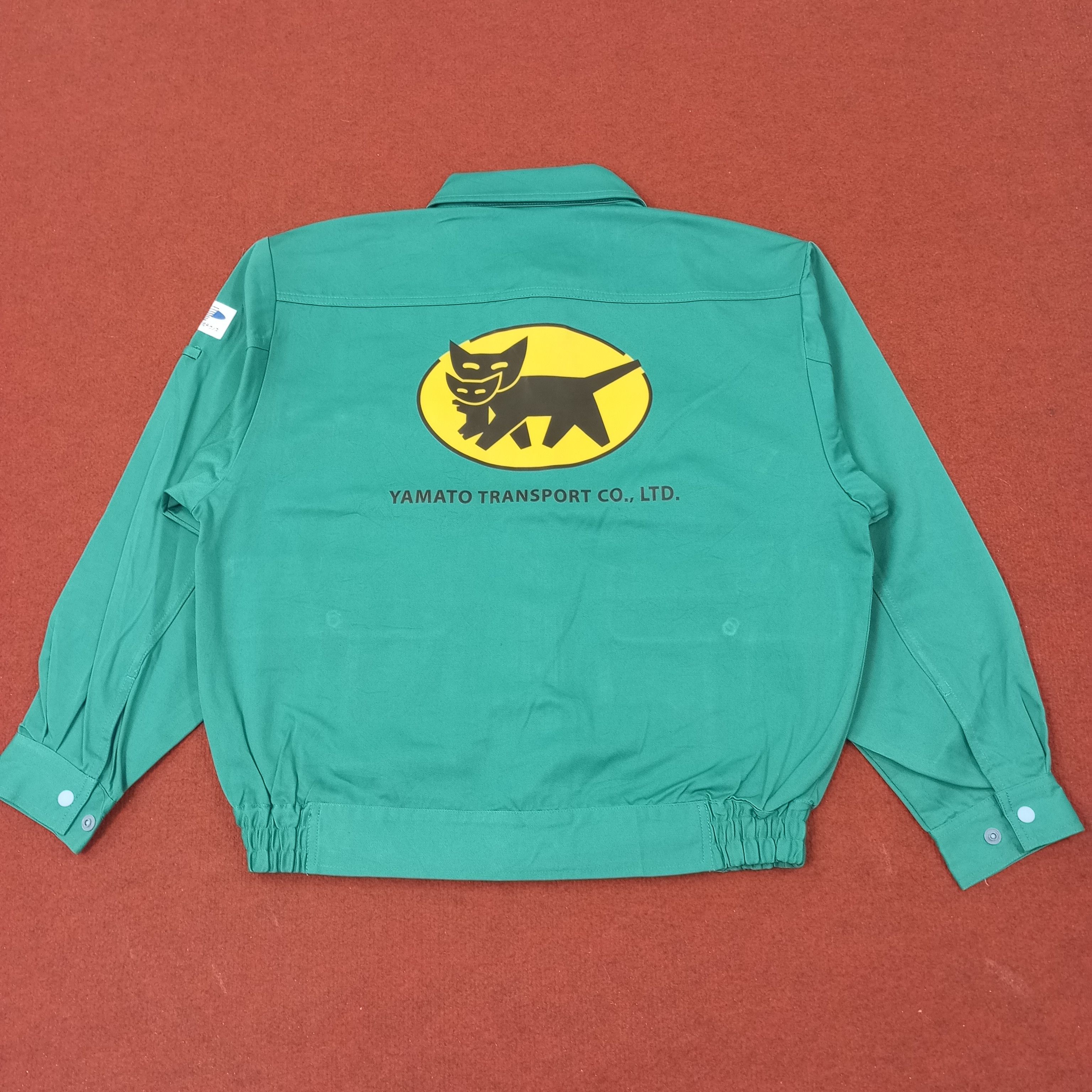 Vintage Yamato Transport Japanese Workwear Custom Jacket c243n27 Size US L / EU 52-54 / 3 - 1 Thumbnail