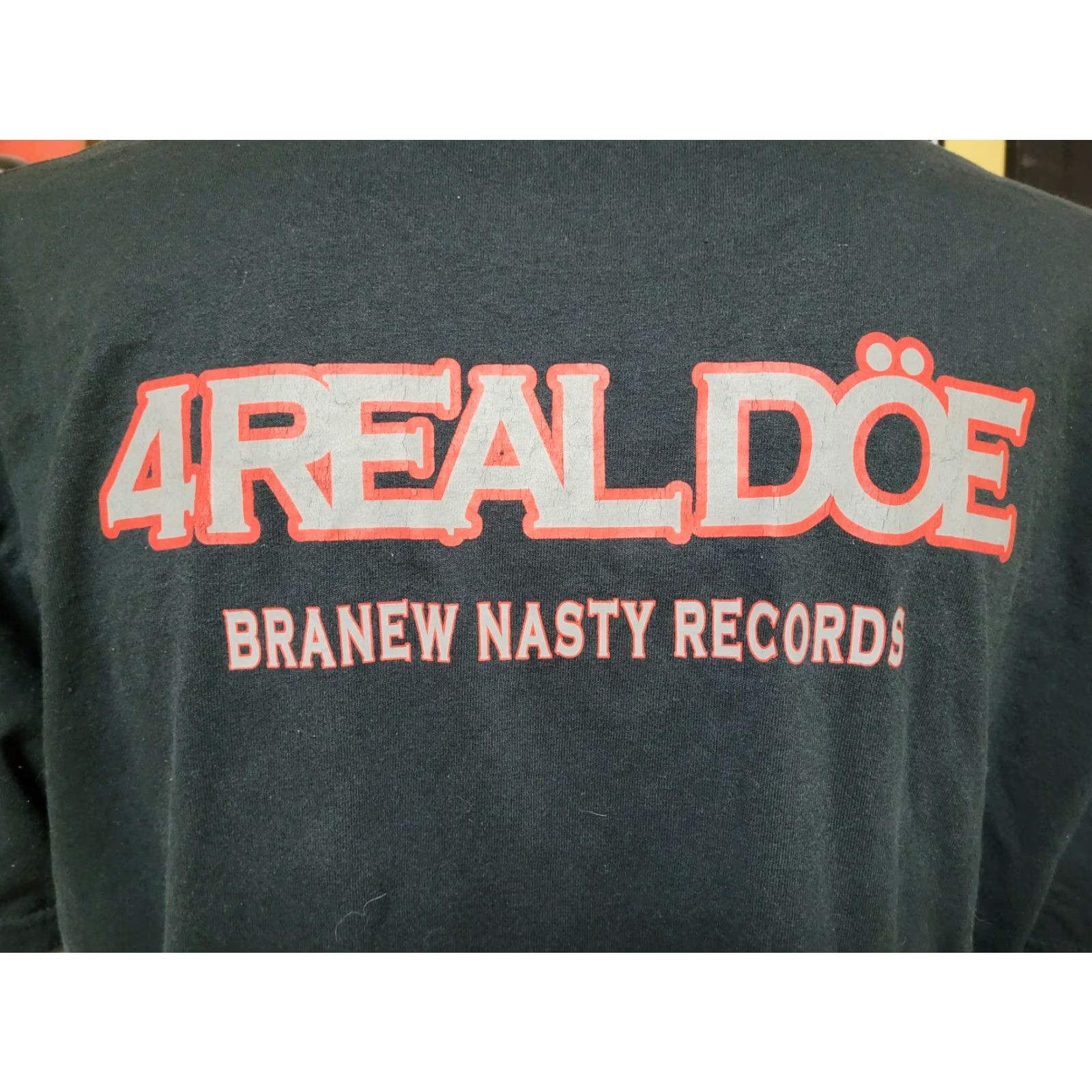 Fruit Of The Loom VTG Prophit 4RealDoe Phenom P Detroit Wayne MI Rap T Shirt XL RARE Black 100% Cotton Fruit Of The Loom Mens Graphic Tee Short Sleeve Round Neck Size US XL / EU 56 / 4 - 5 Thumbnail