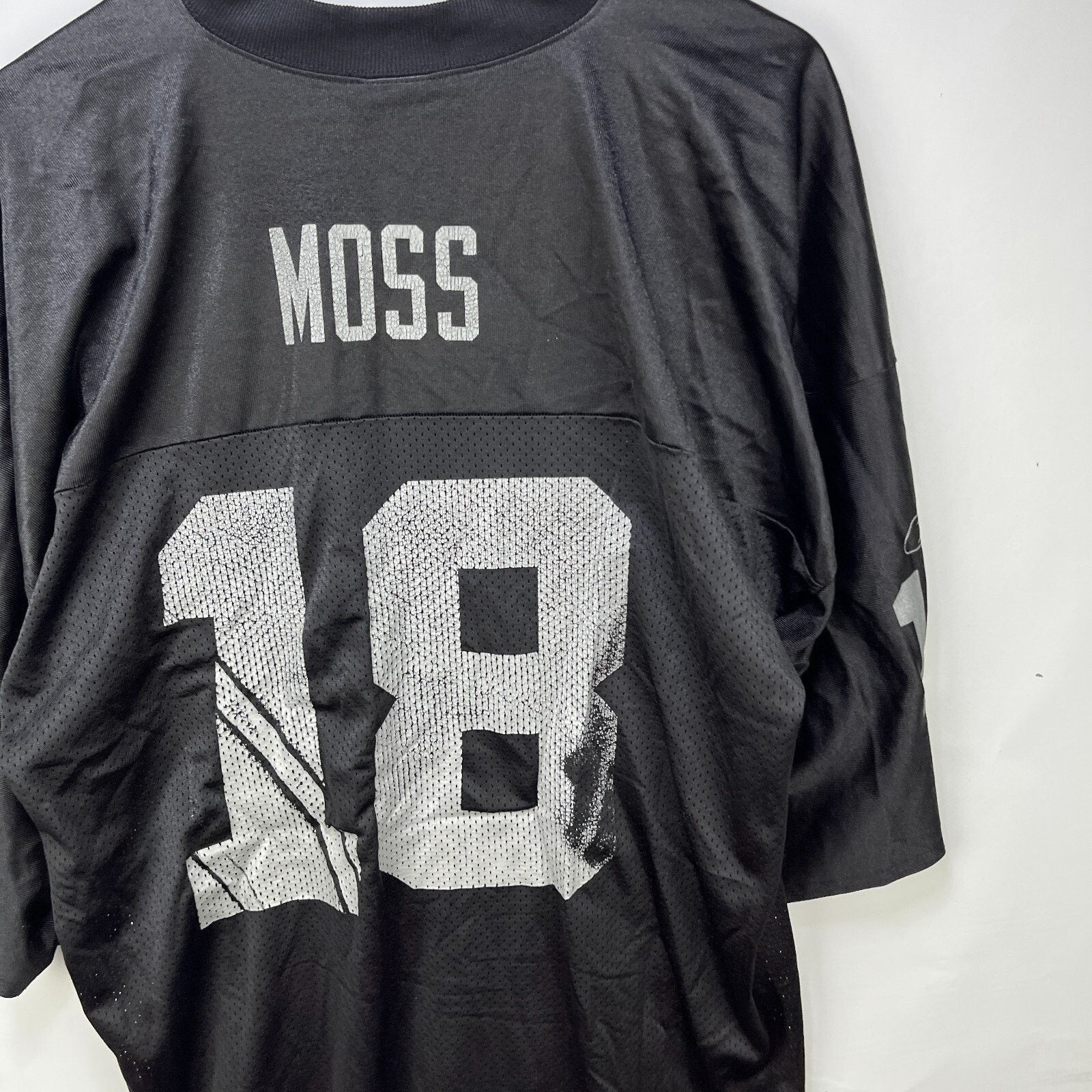 Reebok × Vintage Vintage Oakland Raiders NFL Randy Moss Reebok Jersey 2XL Size ONE SIZE - 5 Thumbnail