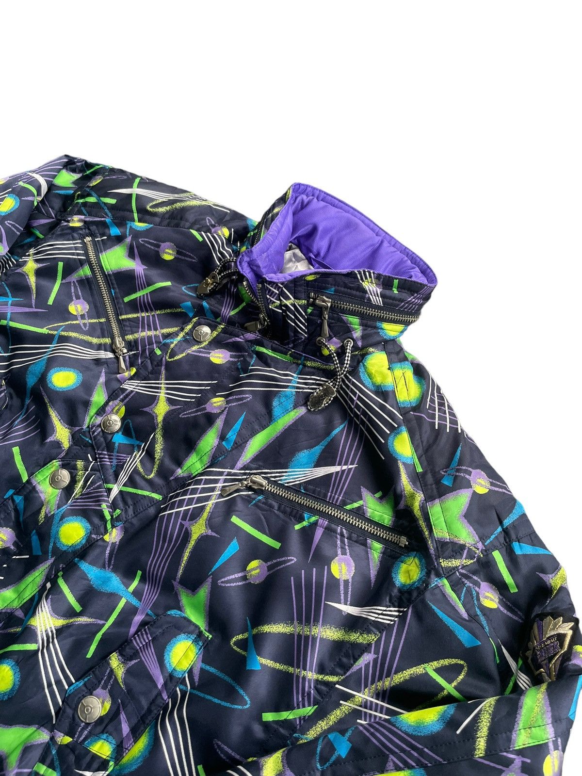 Descente Vintage Club Bcbg By Descente Jacket Size US M / EU 48-50 / 2 - 2 Thumbnail