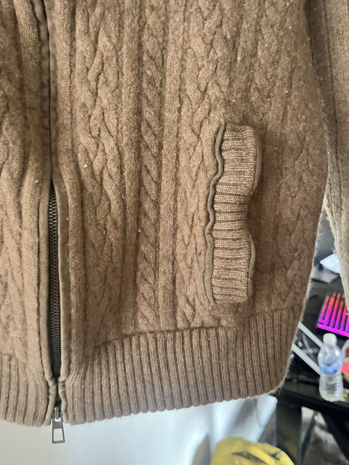 Loro Piana Loro Piana brown cashmere full zip cardigan size xs Size US XS / EU 42 / 0 - 4 Thumbnail
