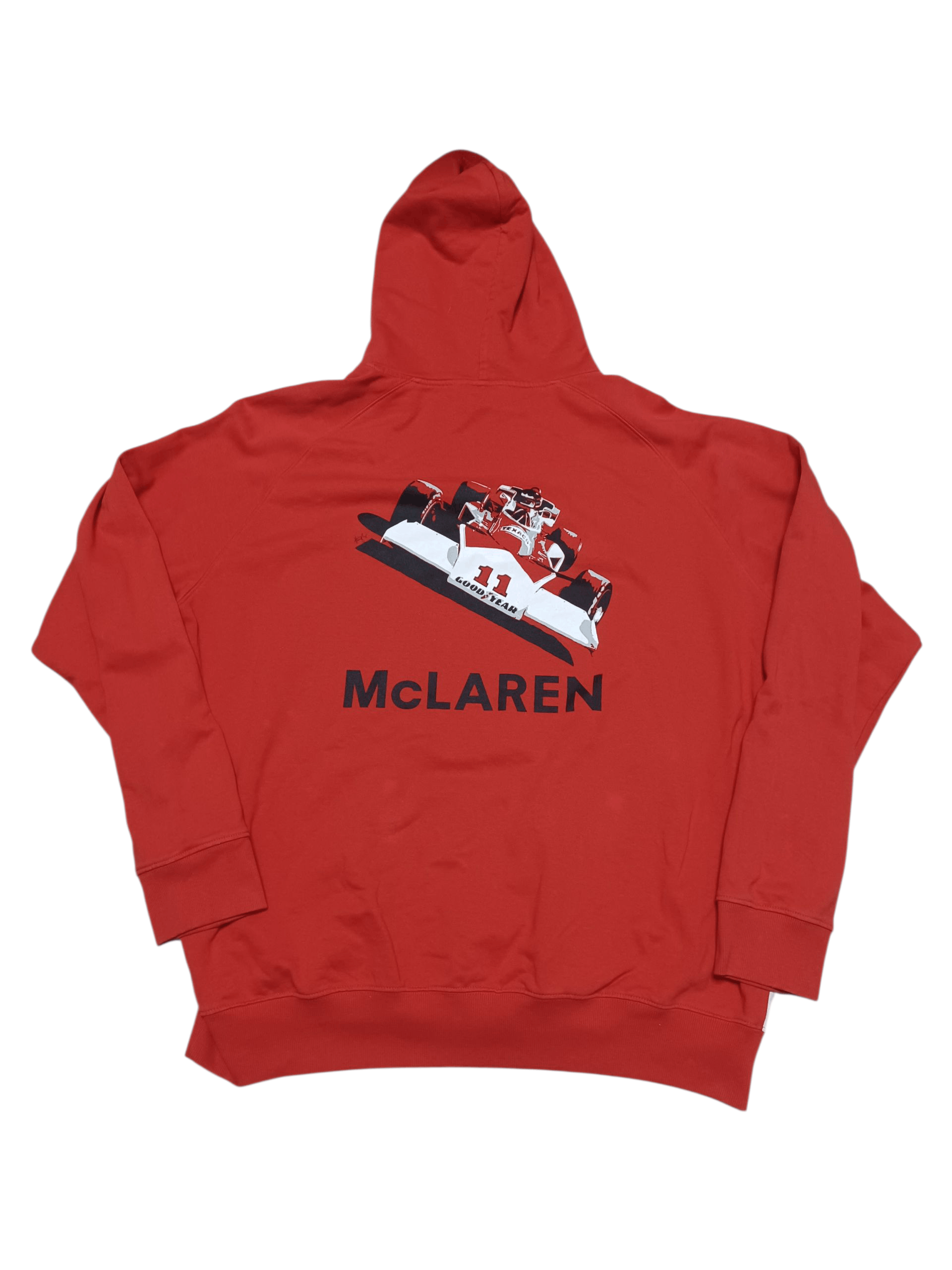 Other MCLAREN BY HUNTZIKER VINTAGE BIGLOGO FORMULA 1 HOODIE XXXL Size US XXL / EU 58 / 5 - 1 Thumbnail