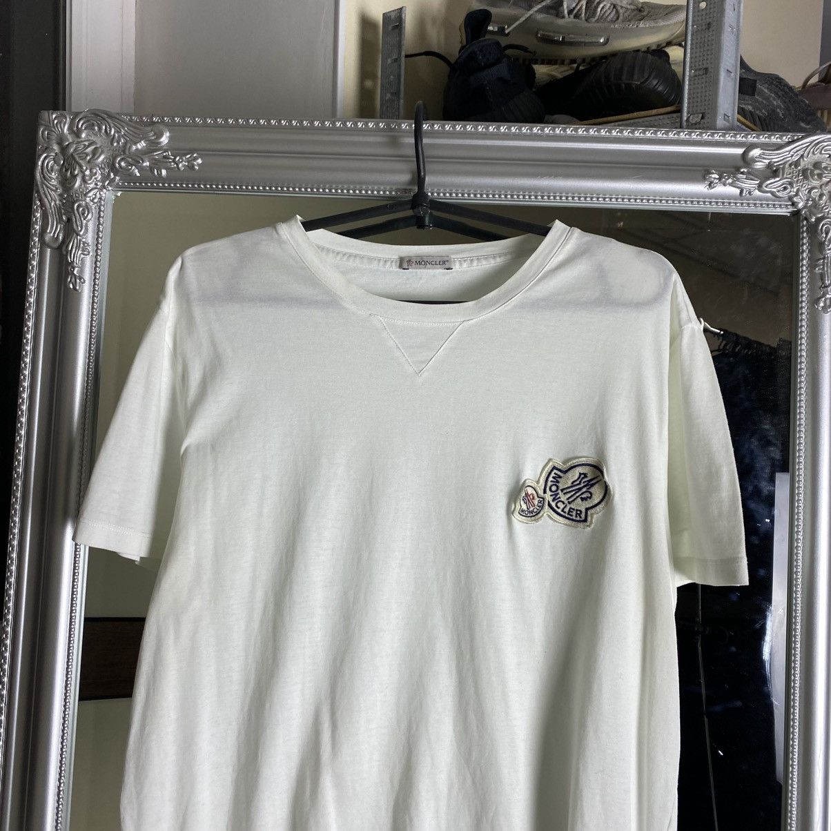 Moncler Moncler T-Shirt Big Logo Size US L / EU 52-54 / 3 - 2 Thumbnail