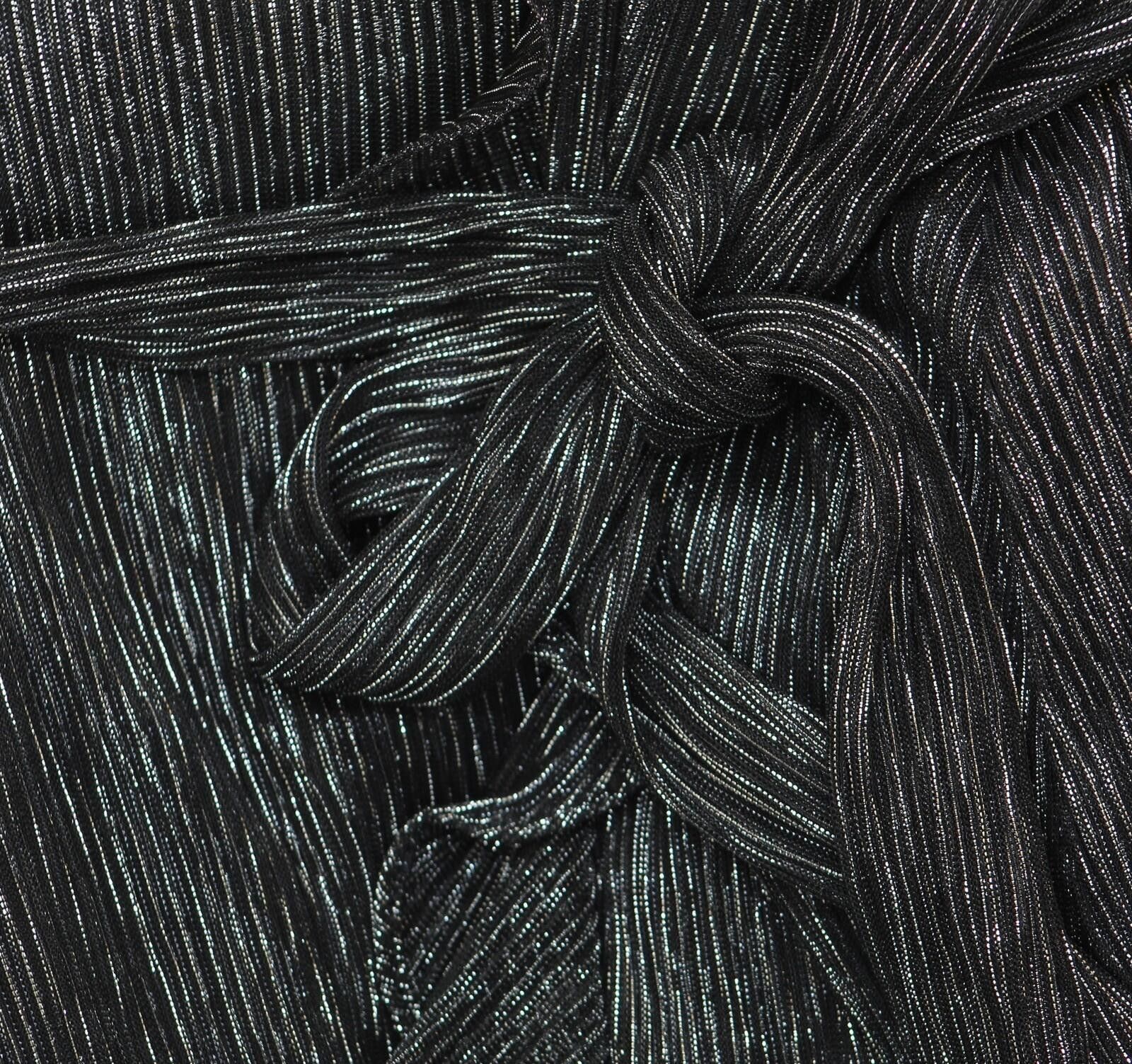 Other Nwt Kensie Ruffled Faux-wrap Midi Dress Gunmetal Black 14 Size XL / US 12-14 / IT 48-50 - 7 Thumbnail