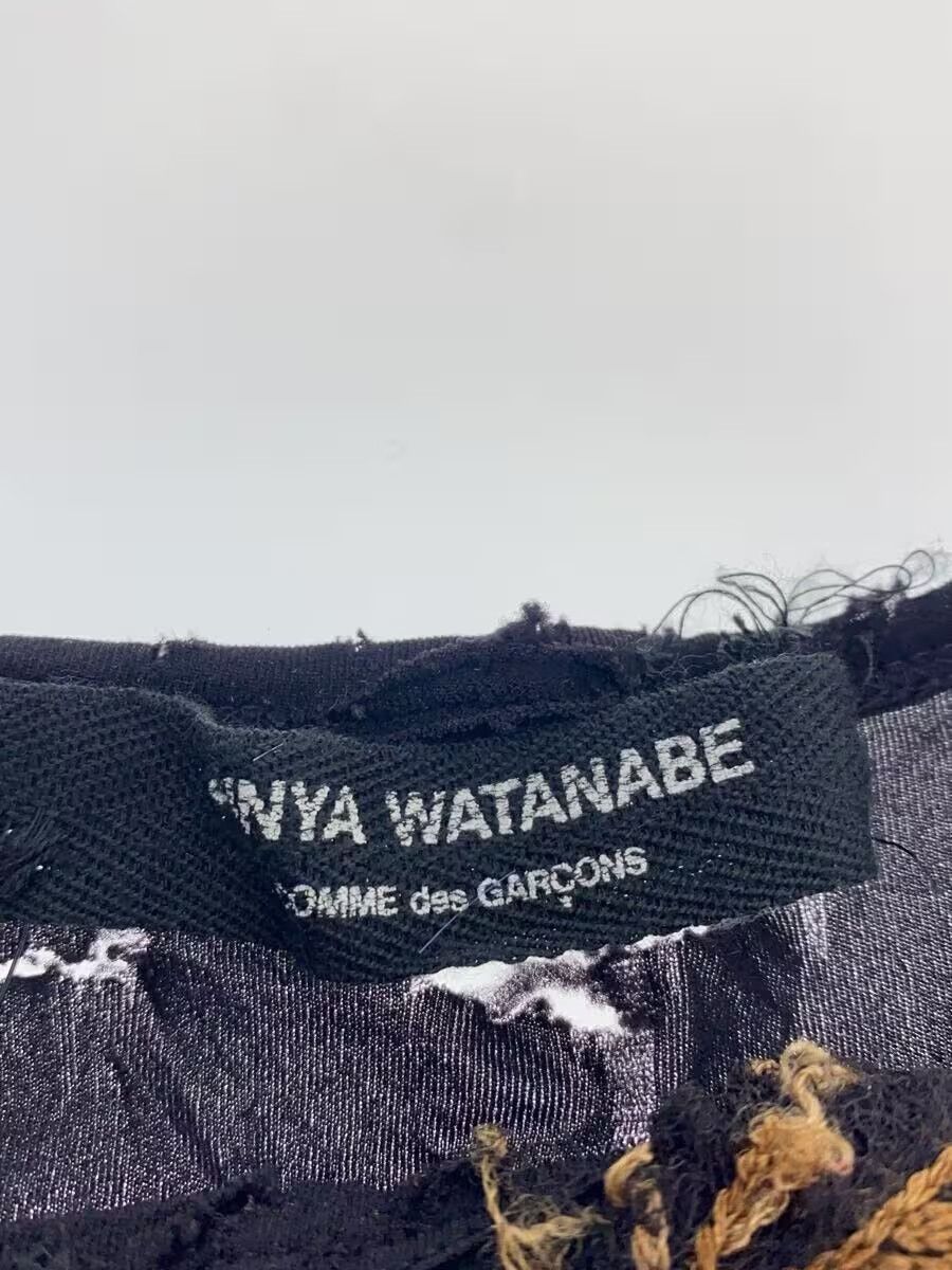 Comme des Garcons × Junya Watanabe Distressed Stitch Pattern Long Sleeve Tee Size M / US 6-8 / IT 42-44 - 4 Thumbnail