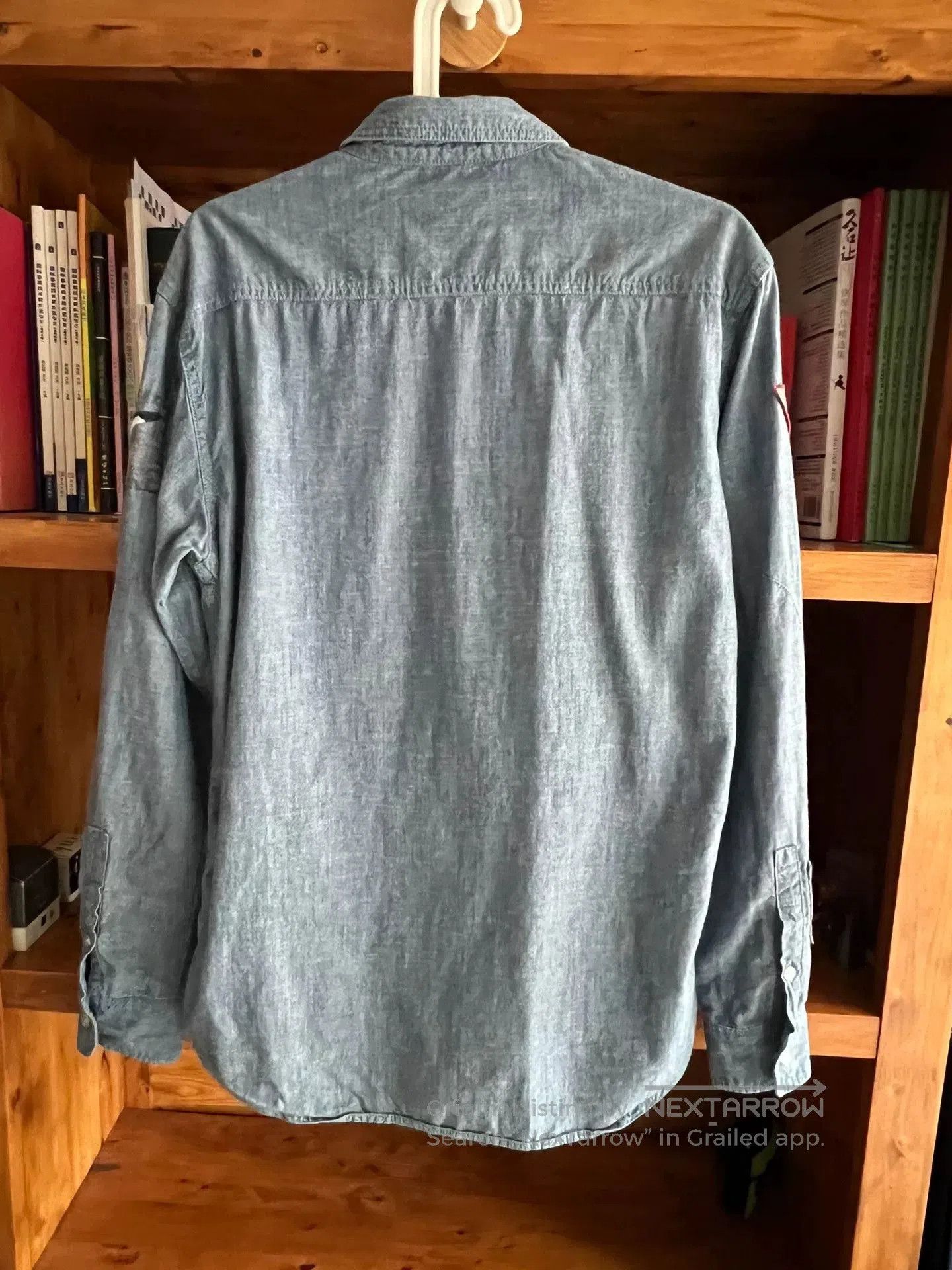 Neighborhood classic embroidered denim work shirt. Size US M / EU 48-50 / 2 - 7 Thumbnail