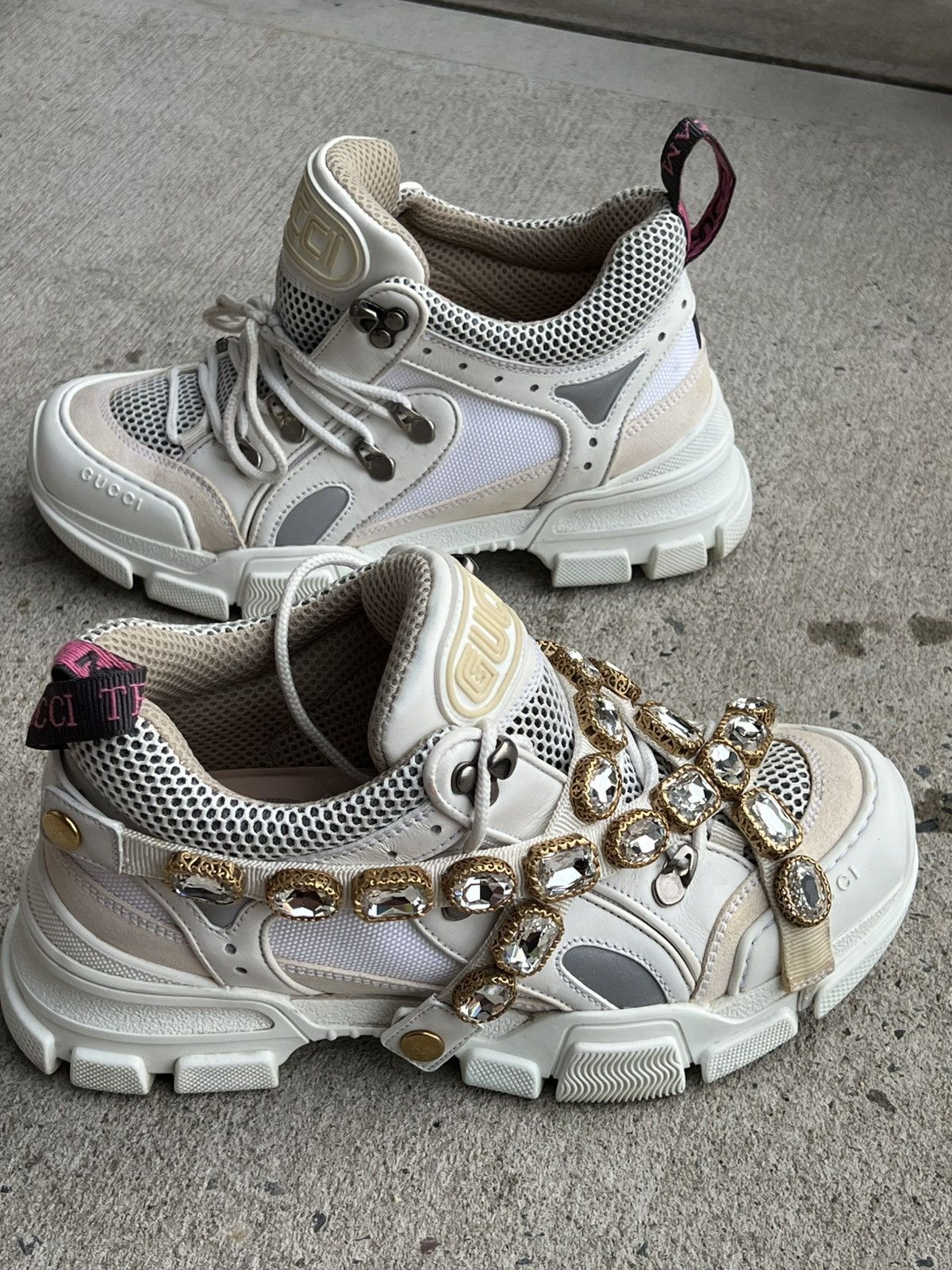 Gucci Gucci Flashtrek Size US 7 / IT 37 - 16 Thumbnail