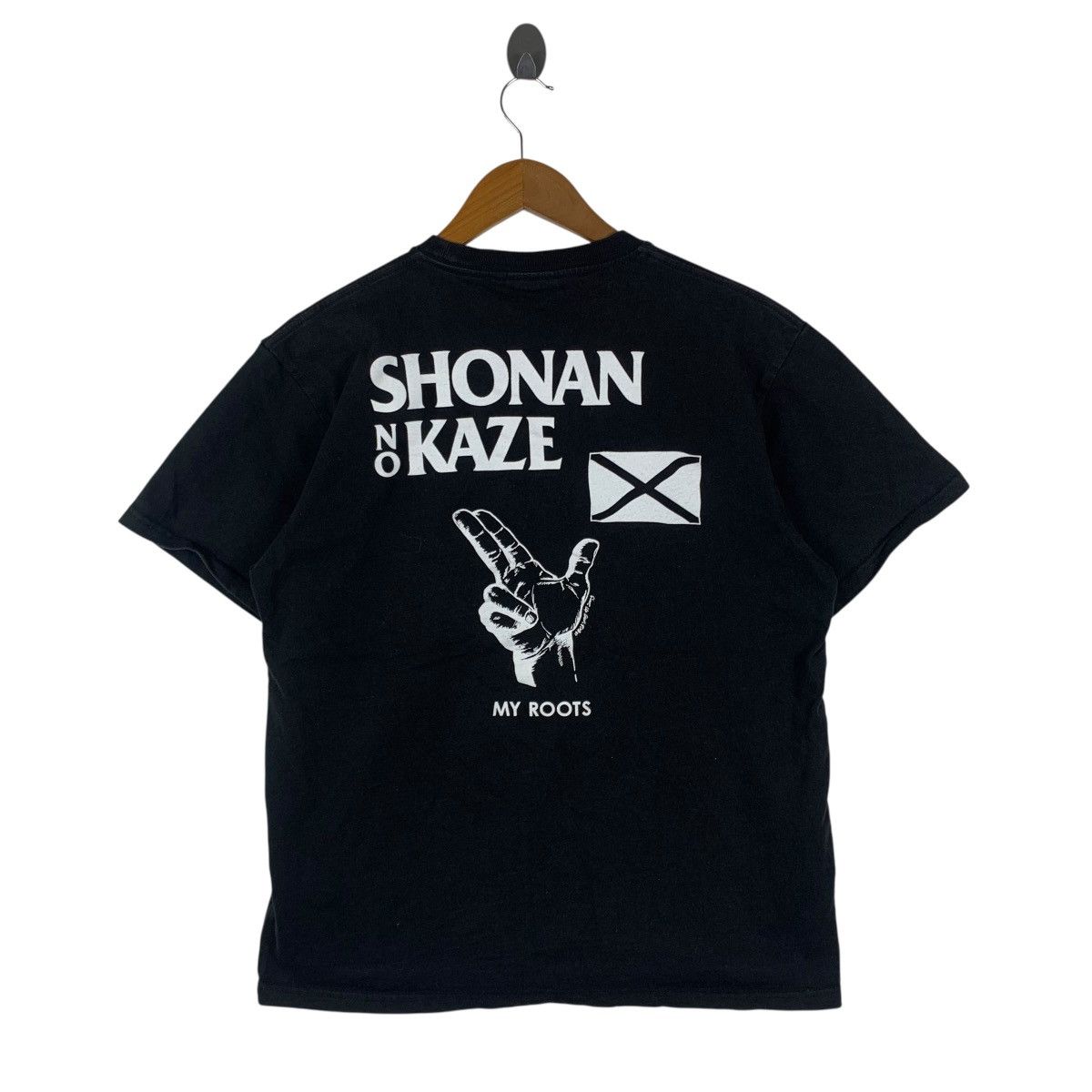 Japanese Brand SHONAN NO KAZE My Roots StayHigh Japanese Reggae Band TShirt Size US L / EU 52-54 / 3 - 1 Thumbnail
