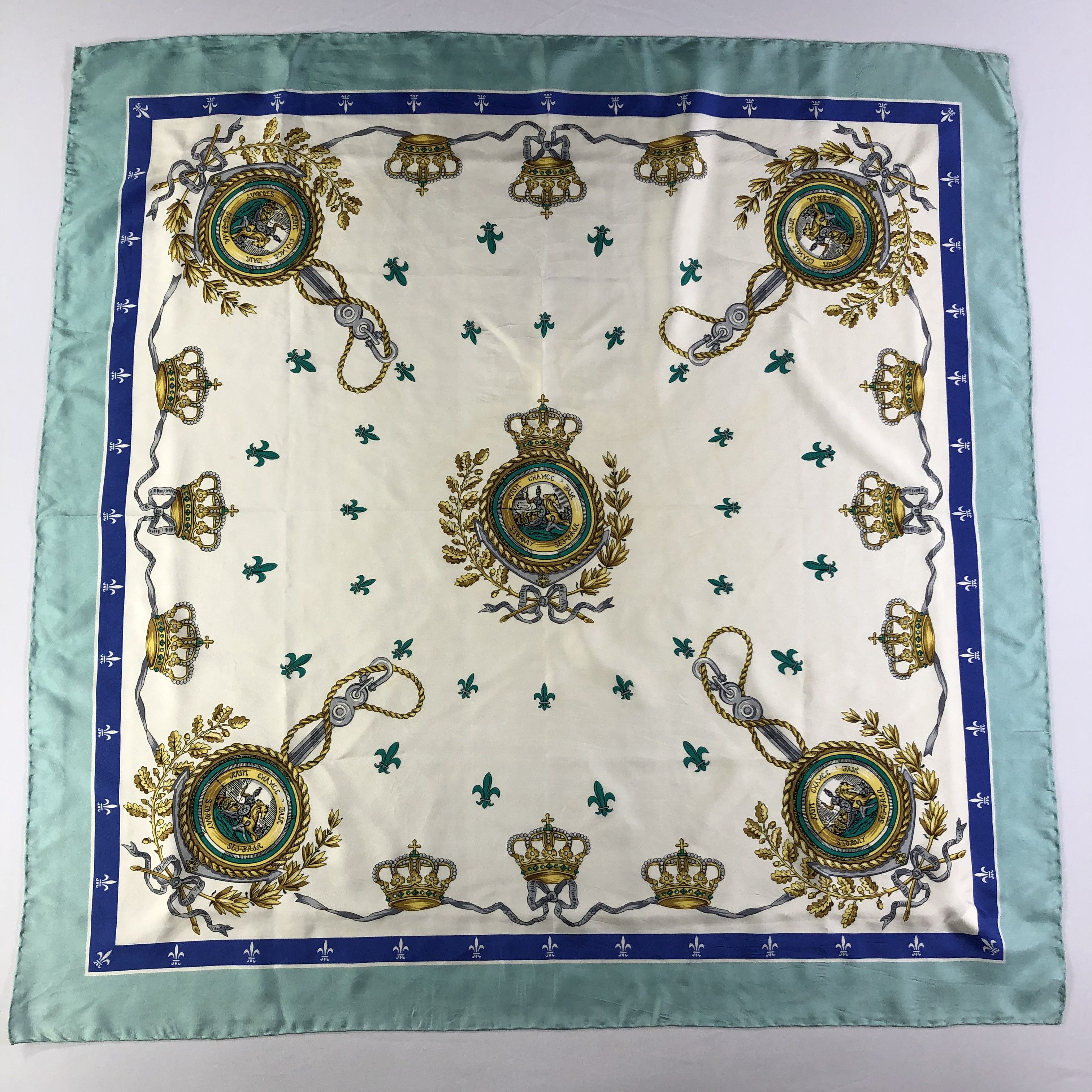Vintage Vintage Silk Scarf Size ONE SIZE - 2 Thumbnail