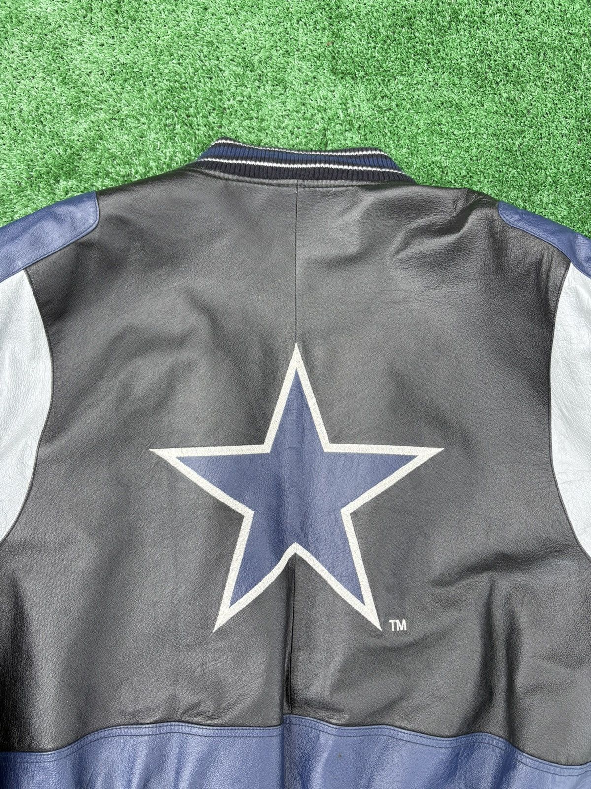 G-III Vintage Dallas Cowboys G-III Carl Banks Leather Jacket Size US XL / EU 56 / 4 - 7 Thumbnail