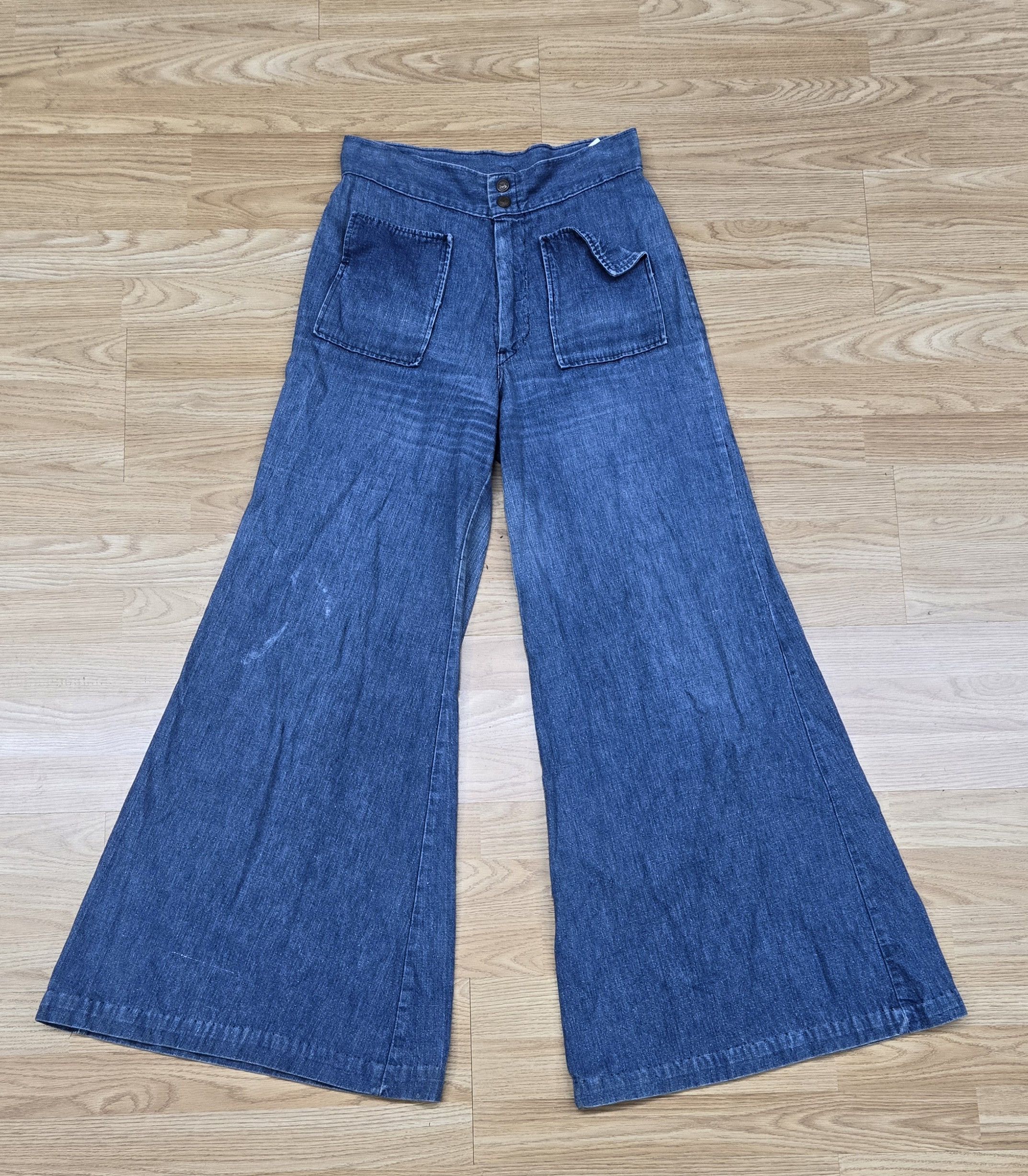 Vintage Vintage 70s Bell bottoms pants Size 34" / US 12 / IT 48 - 1 Thumbnail
