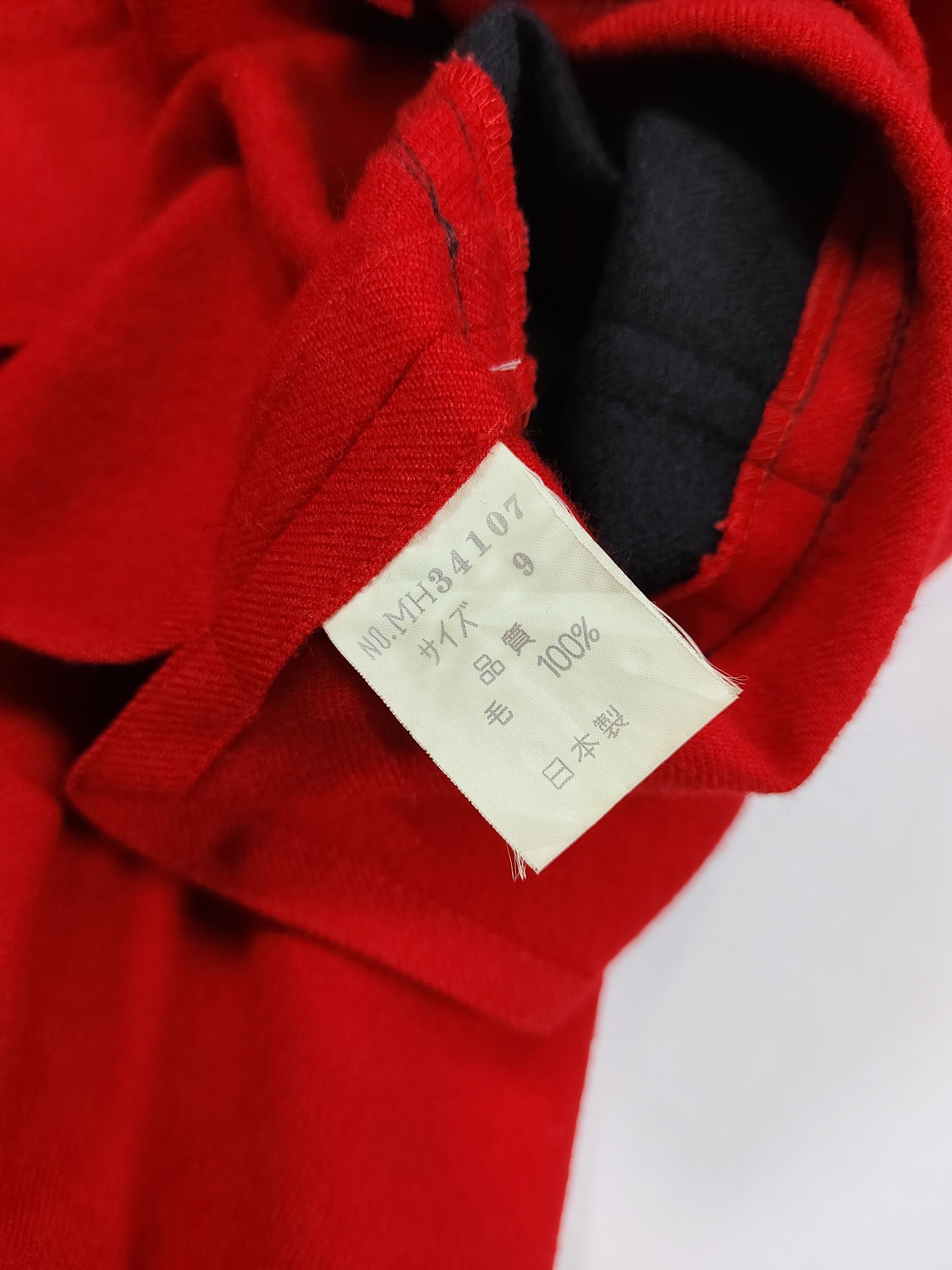 Issey Miyake ARCHIVE📕70s Issey Miyake Colour Block Wool Sleeveless Dress Size M / US 6-8 / IT 42-44 - 7 Thumbnail